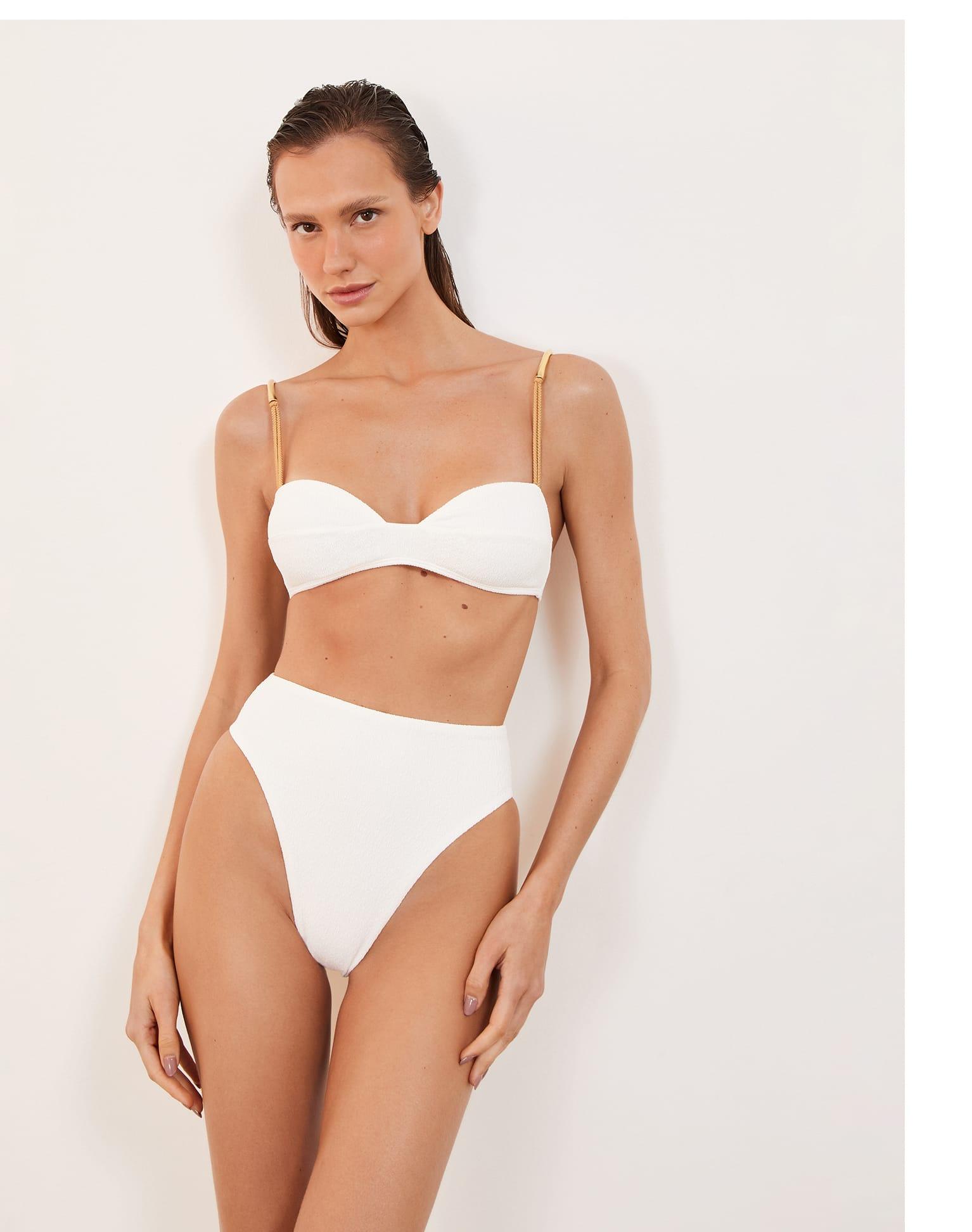Firenze Emily Neo Slim Tri Top (Exchange Only) - White Product Image