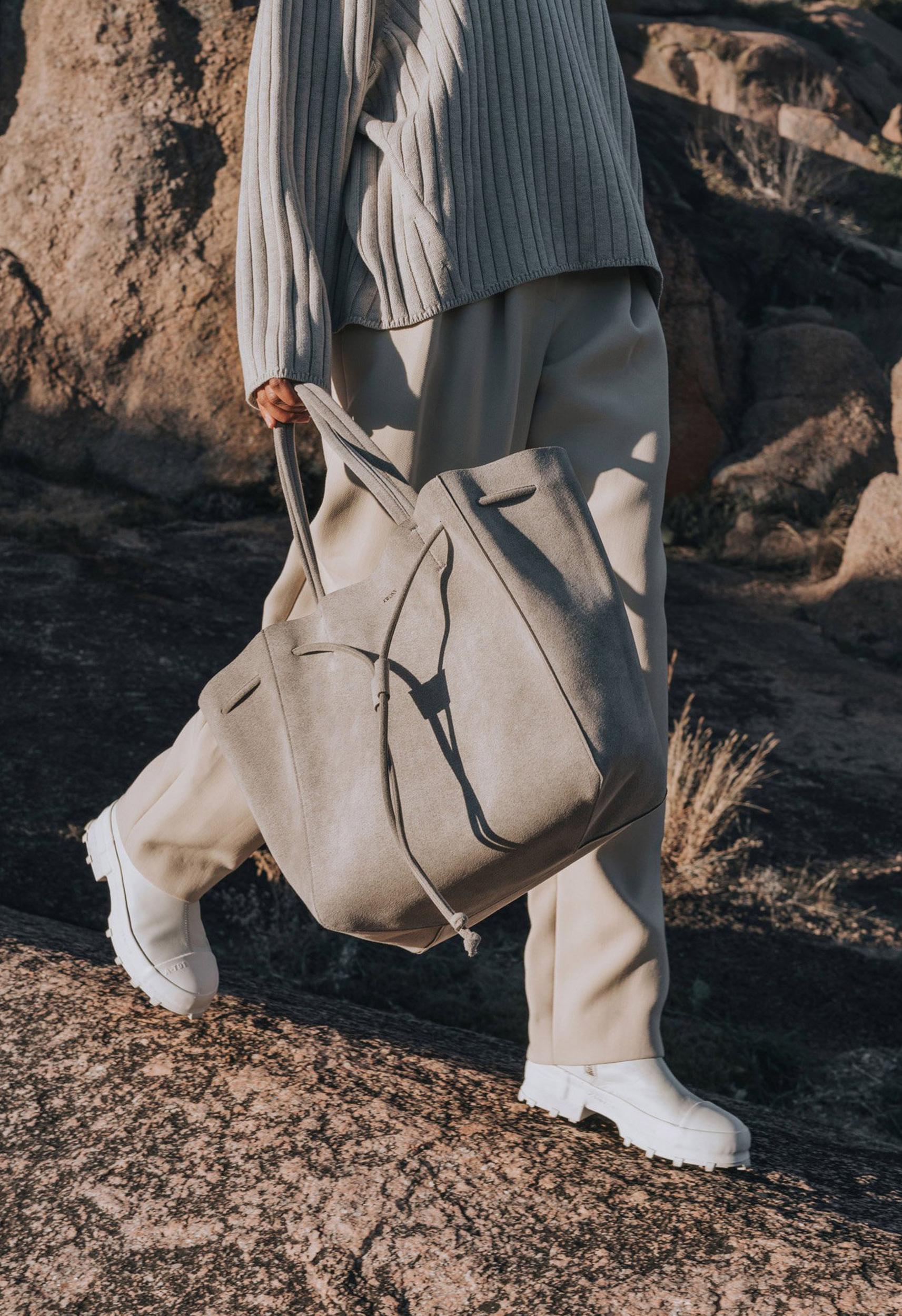 Grey Shopper Bag Product Image