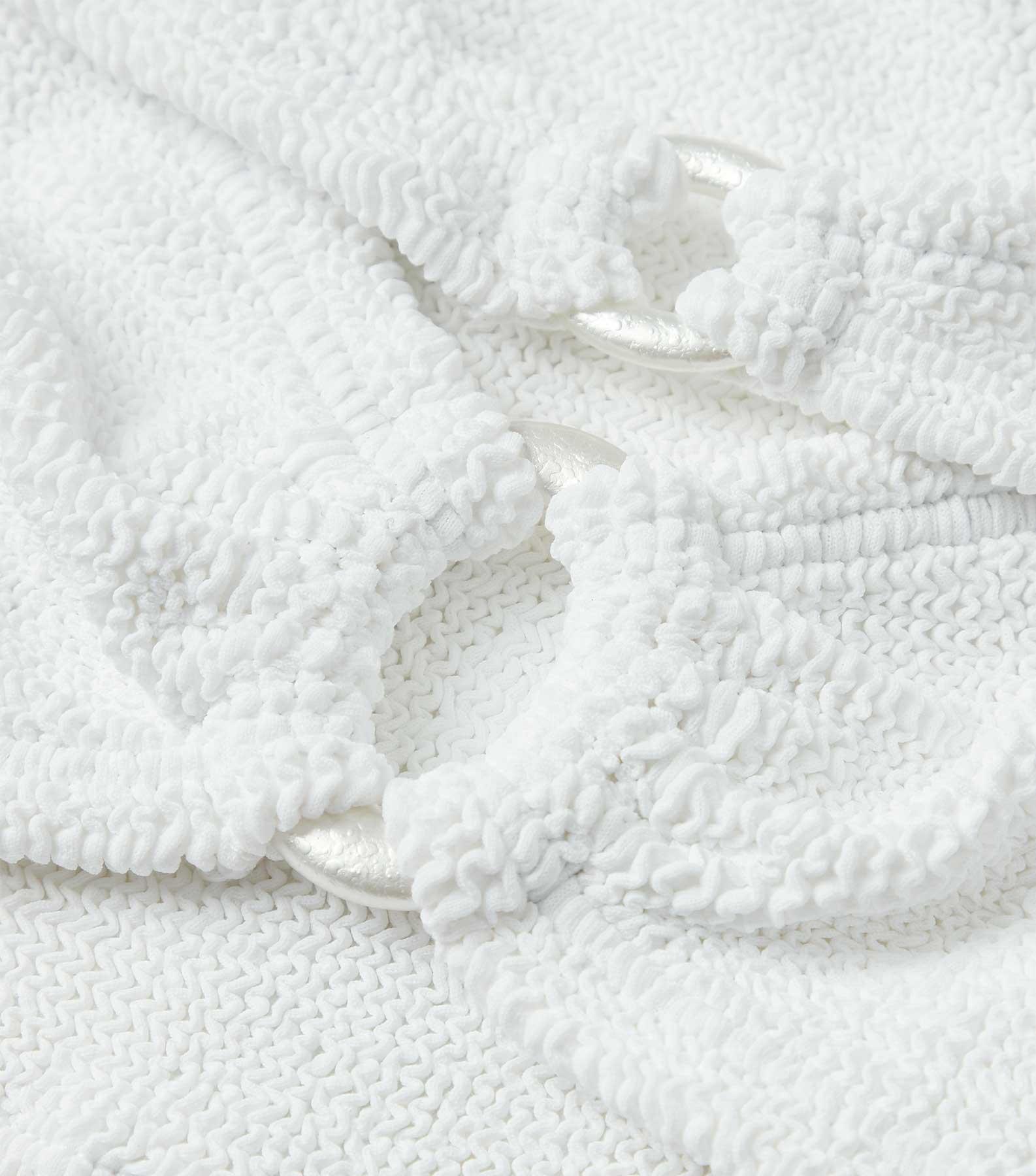 Misty Bikini With Pearly Hoop - White Product Image