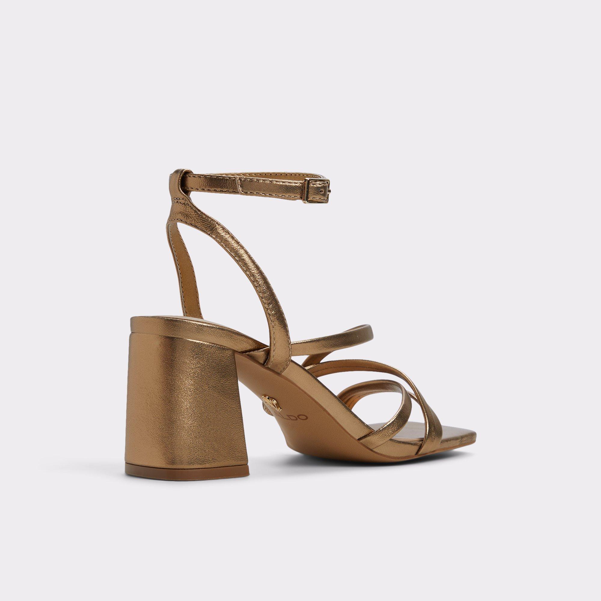 Esther Gold Women's Block heels | ALDO US Product Image