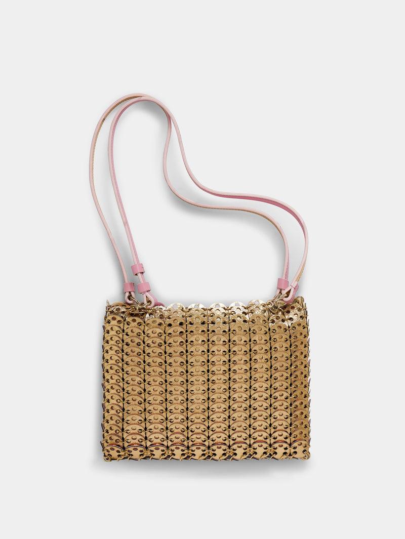 PINK/GOLD 1969 FLIP BAG IN LEATHER Product Image