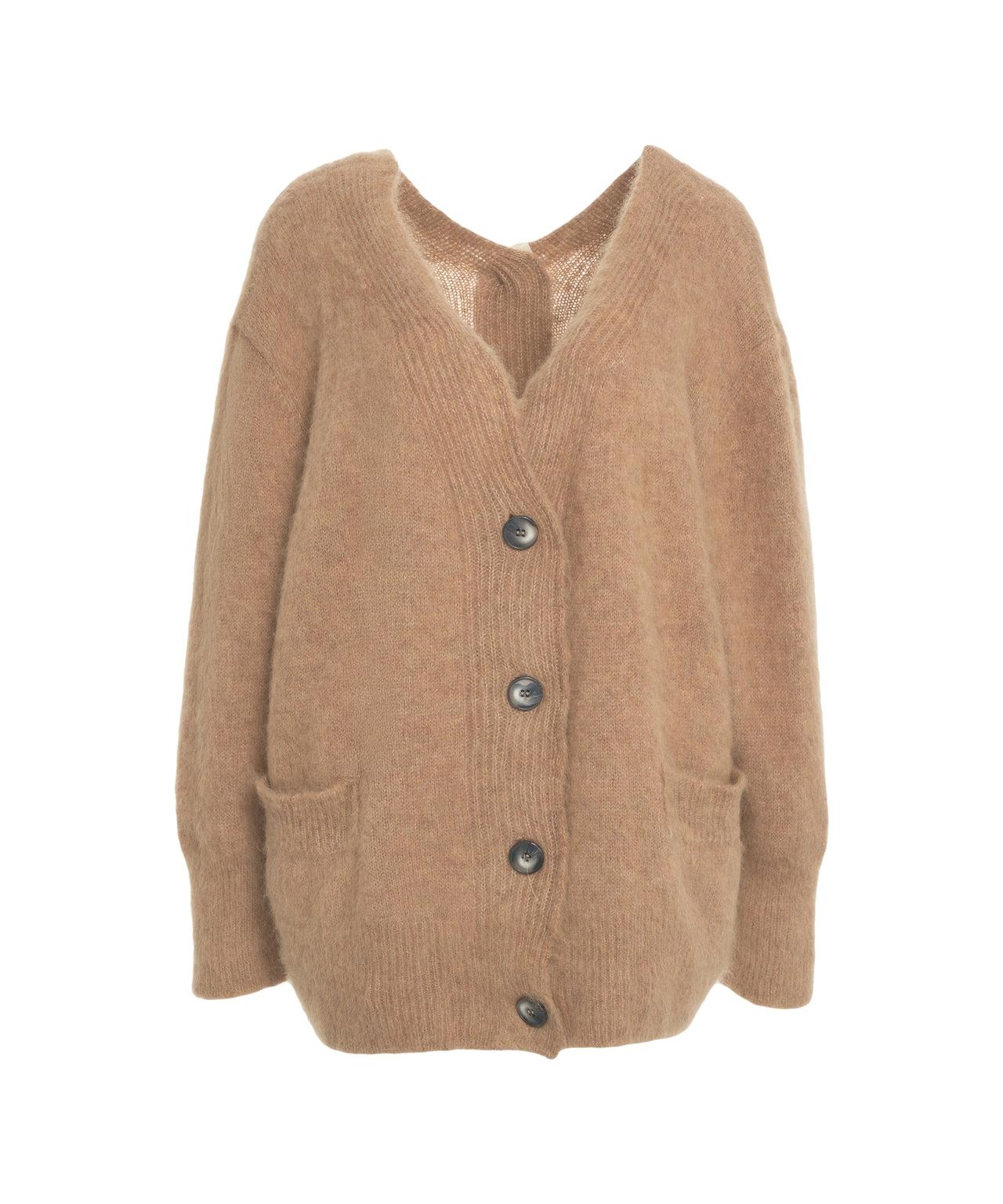 Mohair blend cardigan Product Image