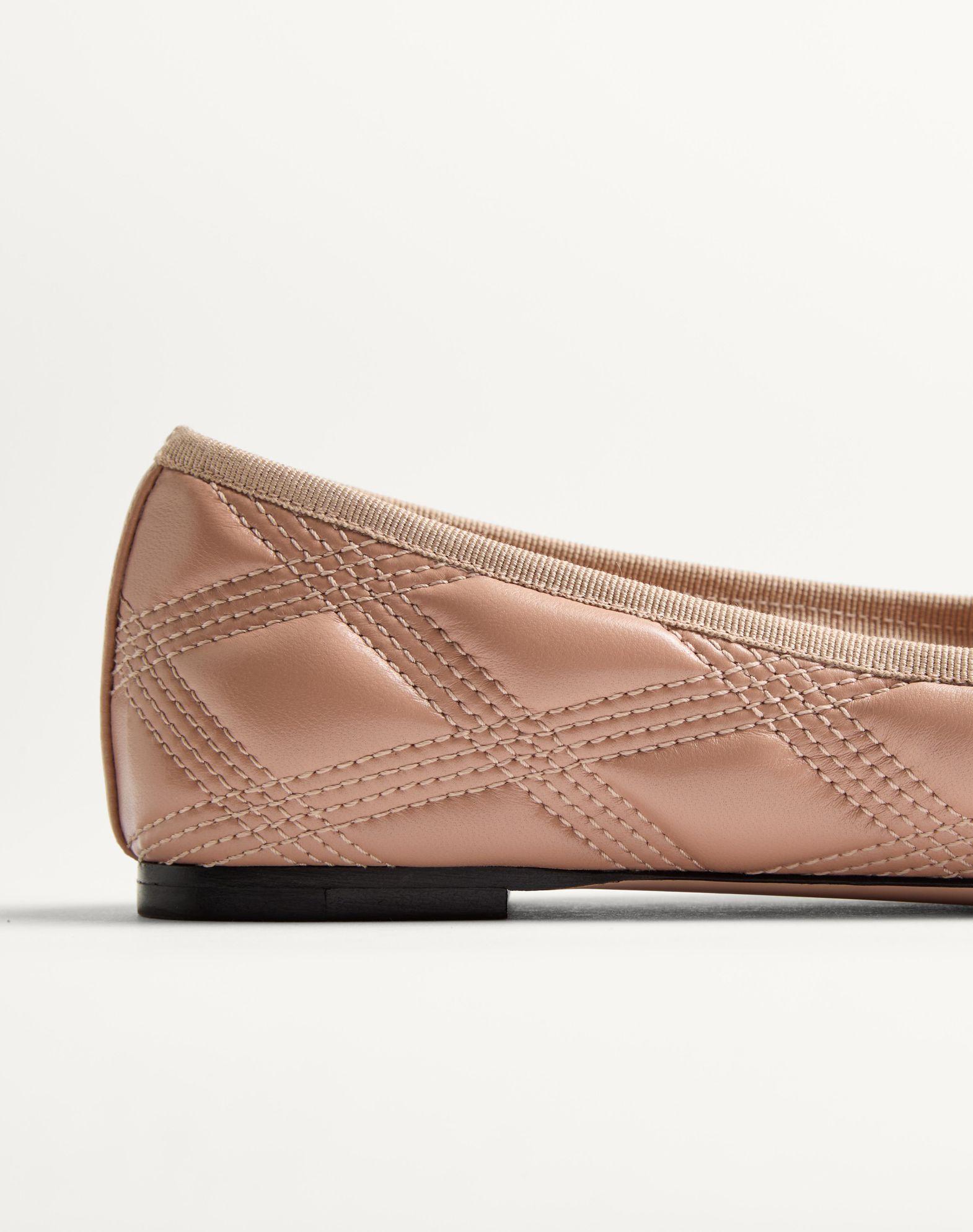 Quiltie ballerina 67 in quilted nappa leather Product Image