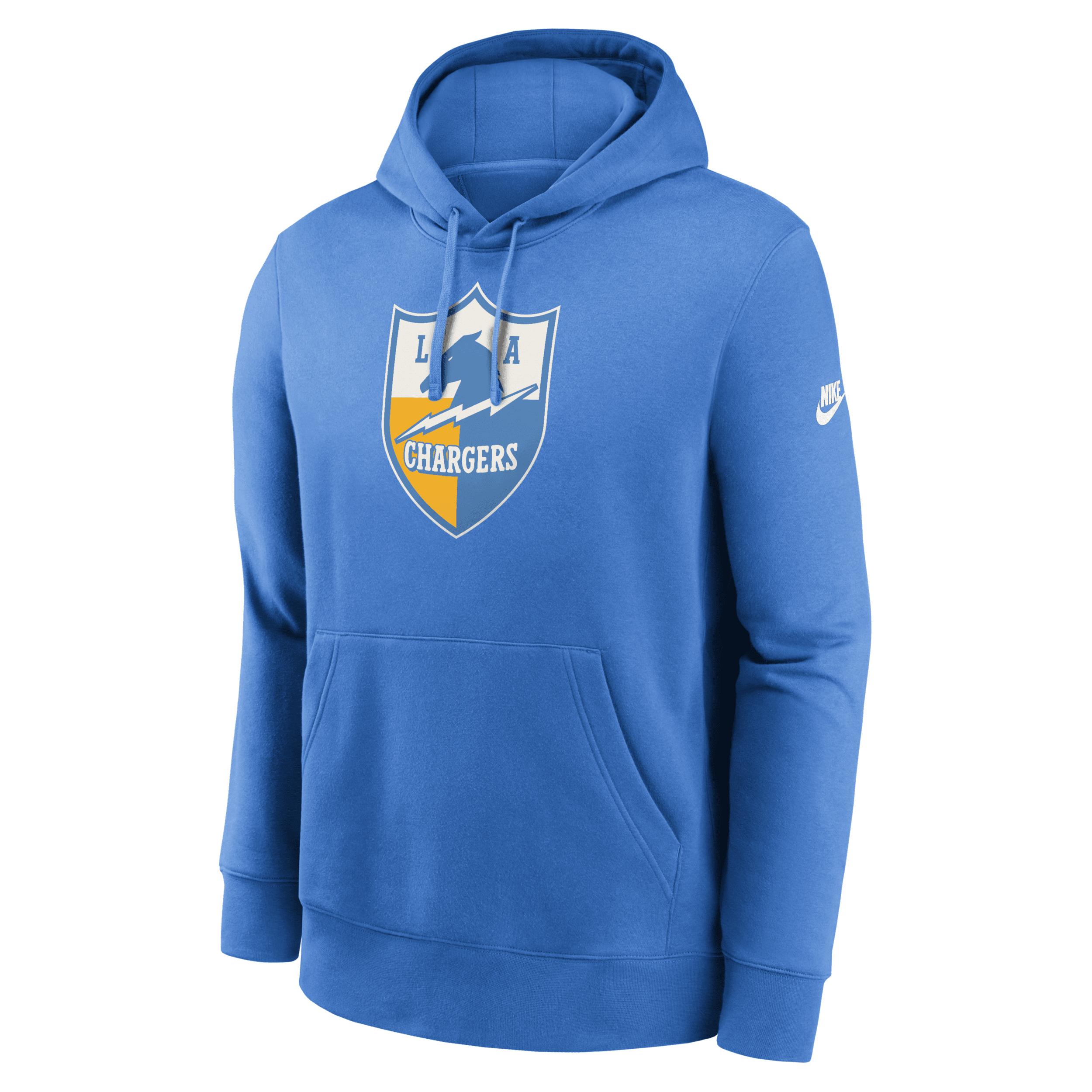 Los Angeles Chargers Rewind Club Logo Menâs Nike Men's NFL Pullover Hoodie Product Image