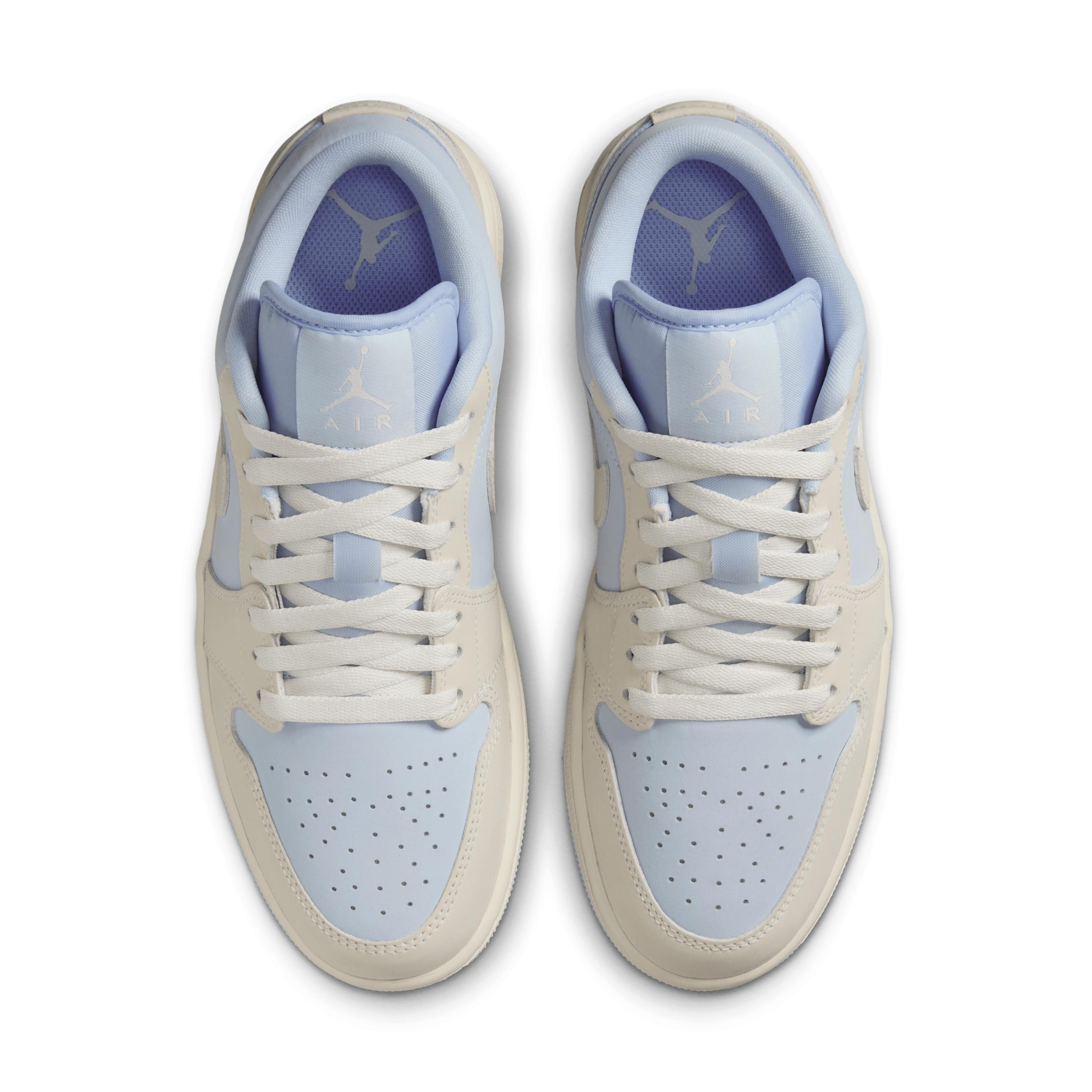 Jordan Womens Jordan AJ 1 Low - Womens Basketball Shoes Sail/Seafoam Product Image