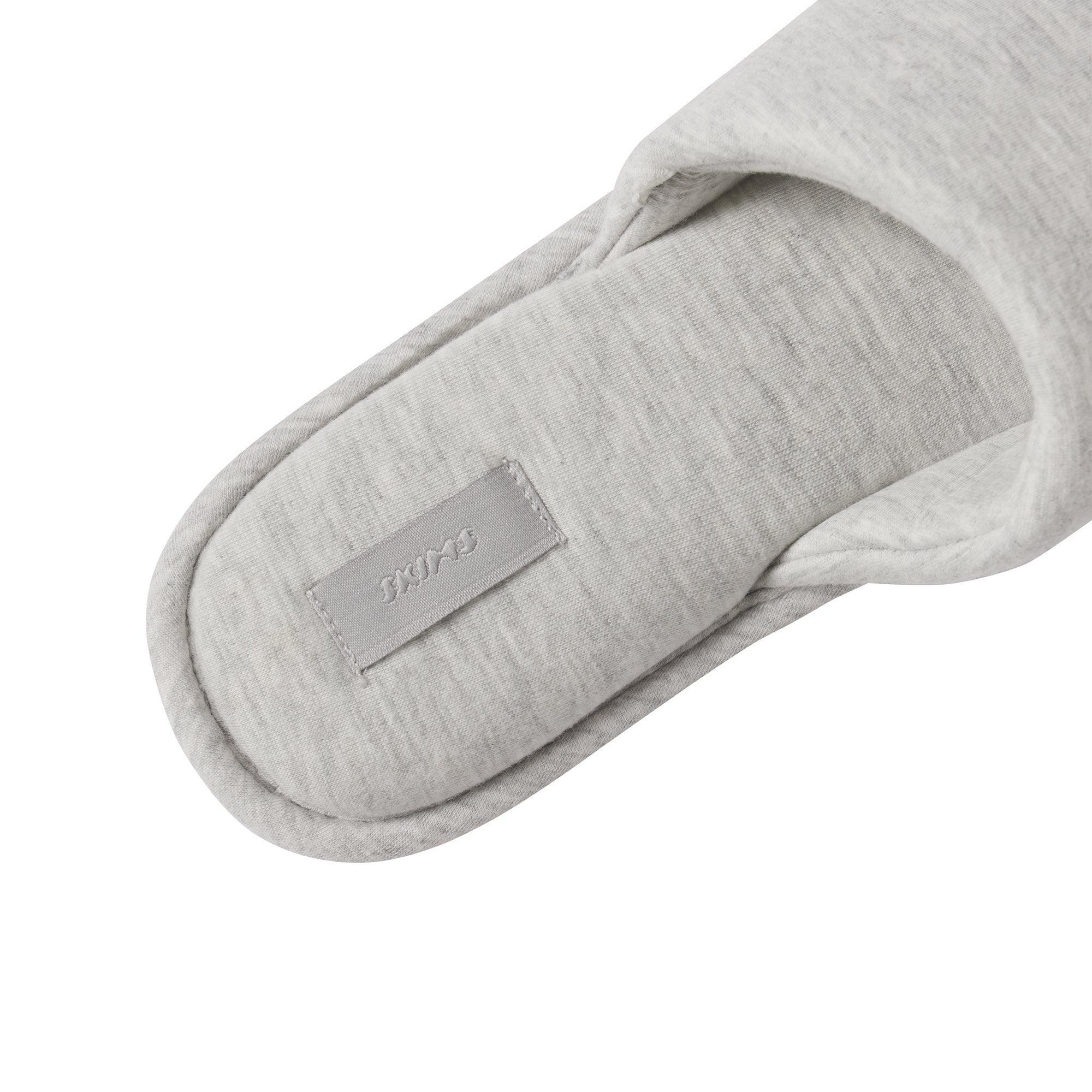 MENS COTTON SLIPPER | LIGHT HEATHER GREY Product Image
