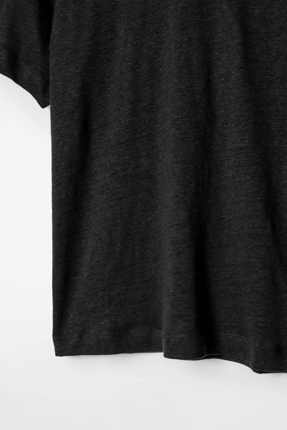 CREW-NECK LINEN T-SHIRT Product Image