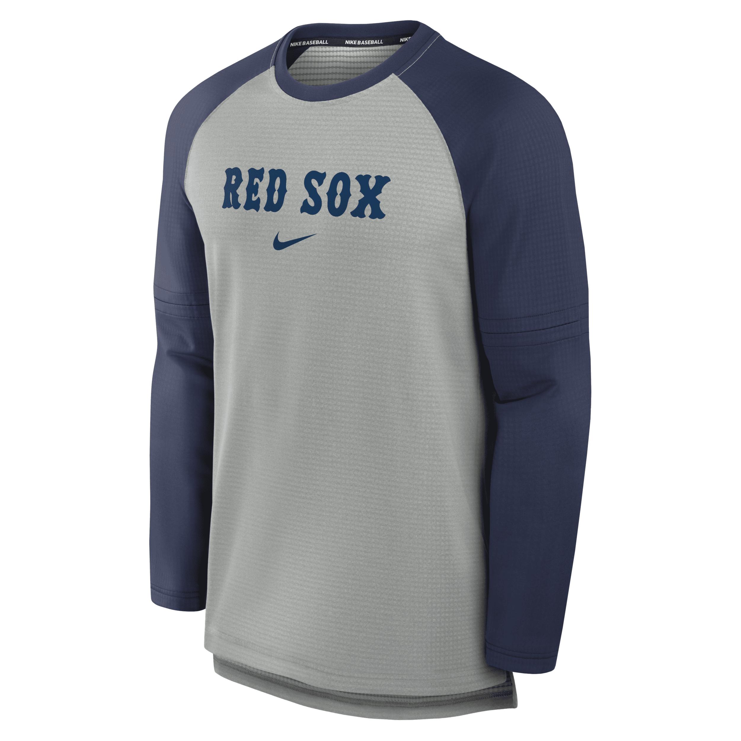 Boston Red Sox Authentic Collection Game Time Nike Men's Breathe MLB Long-Sleeve T-Shirt Product Image