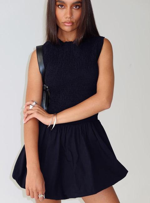 Narnie Mini Dress Navy Product Image