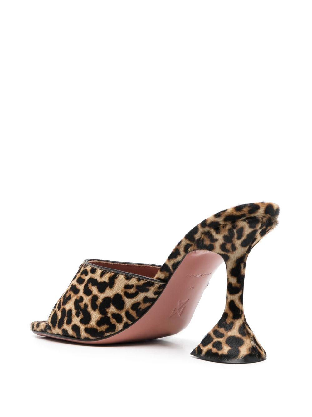 leopard-print open-toe sandals Product Image