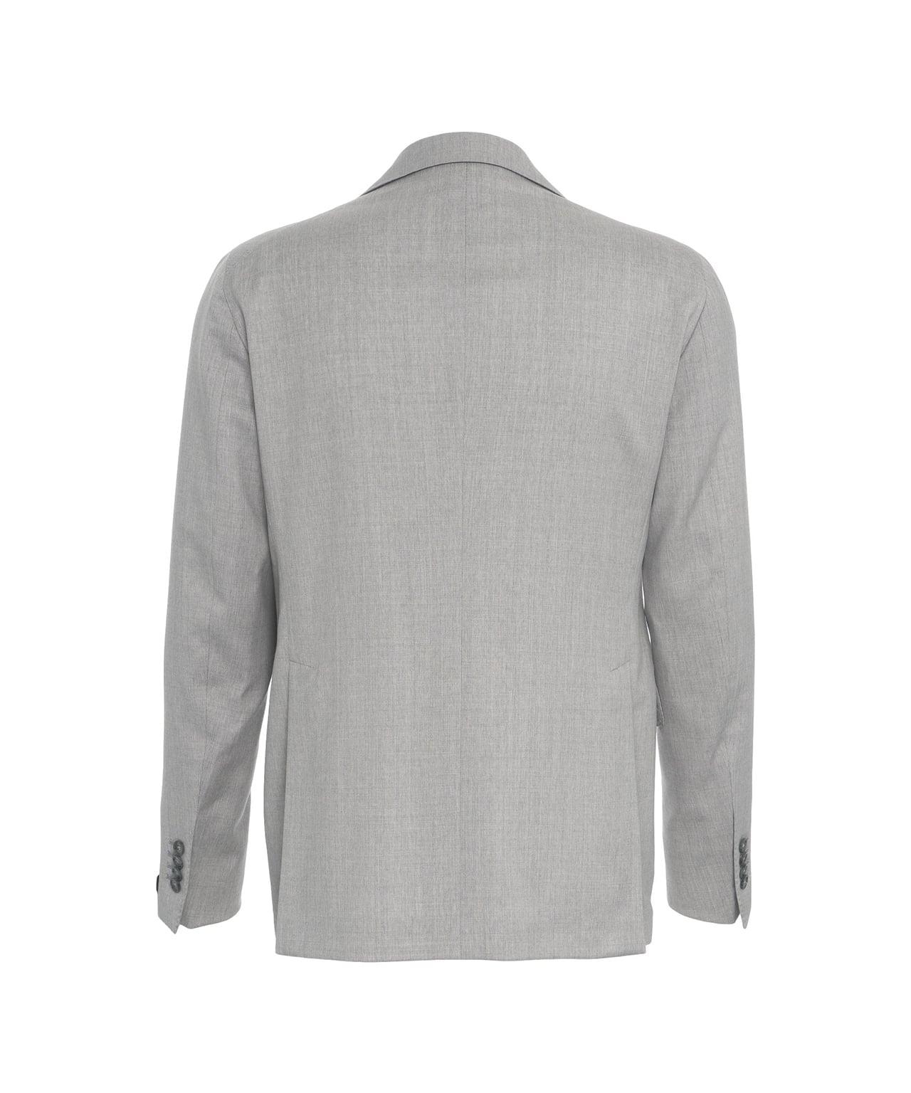 Single-breasted suit in virgin wool Product Image