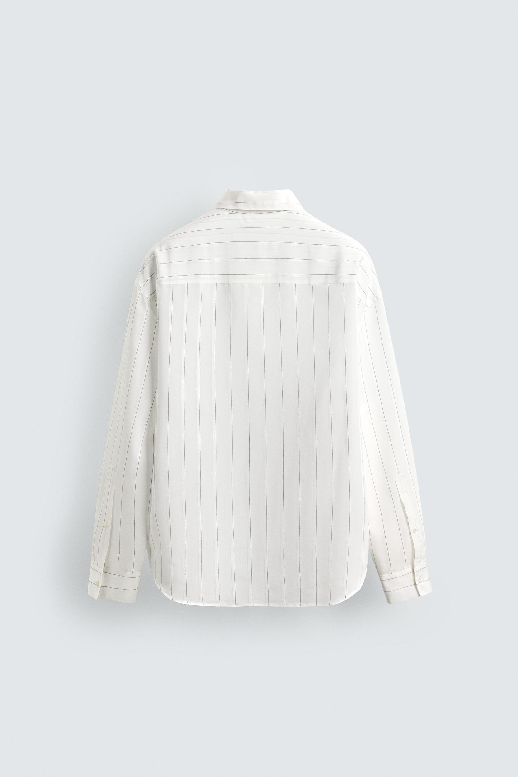 FLOWY STRIPED SHIRT Product Image