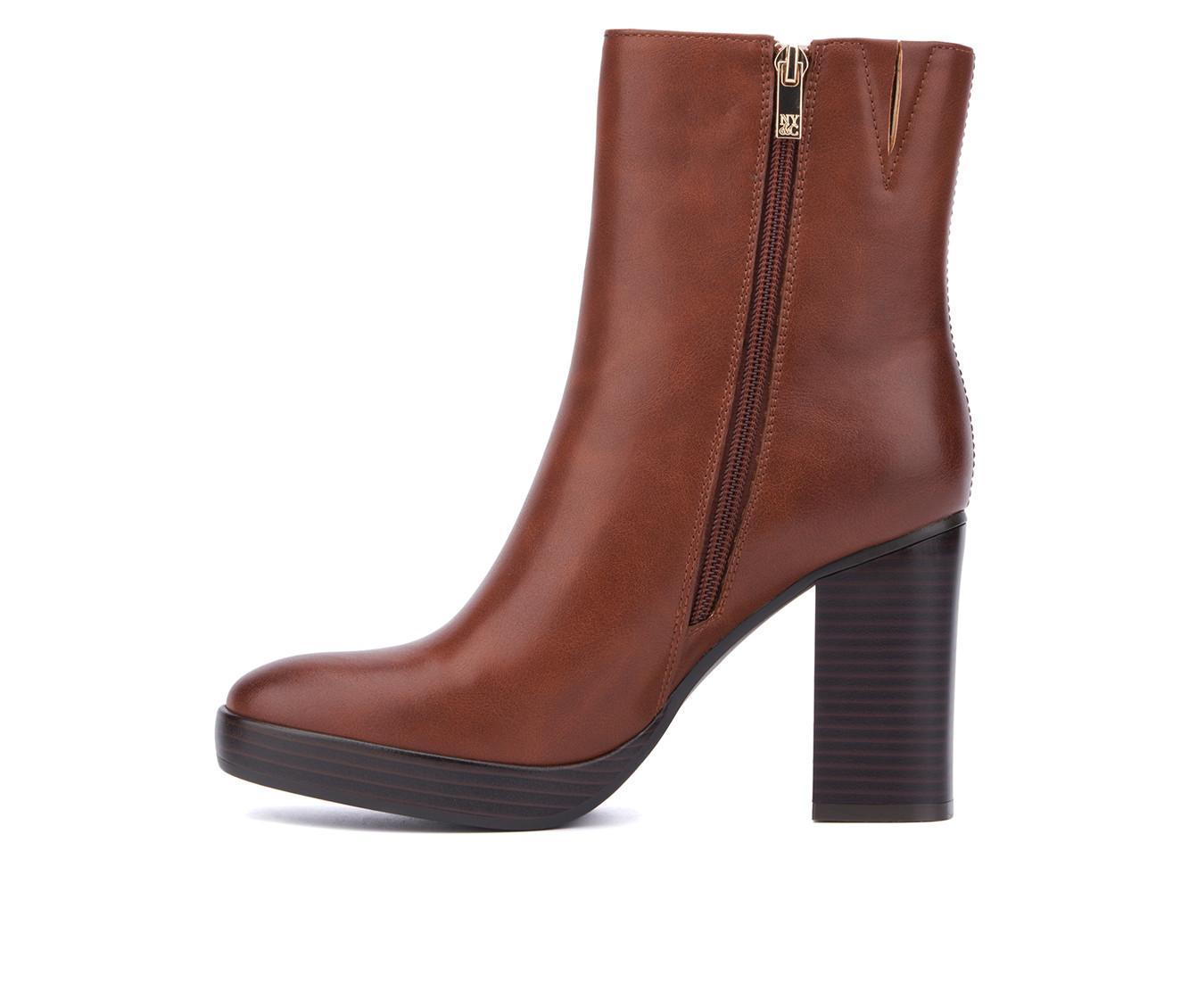 Women's New York and Company Fay Block Heel Booties Product Image