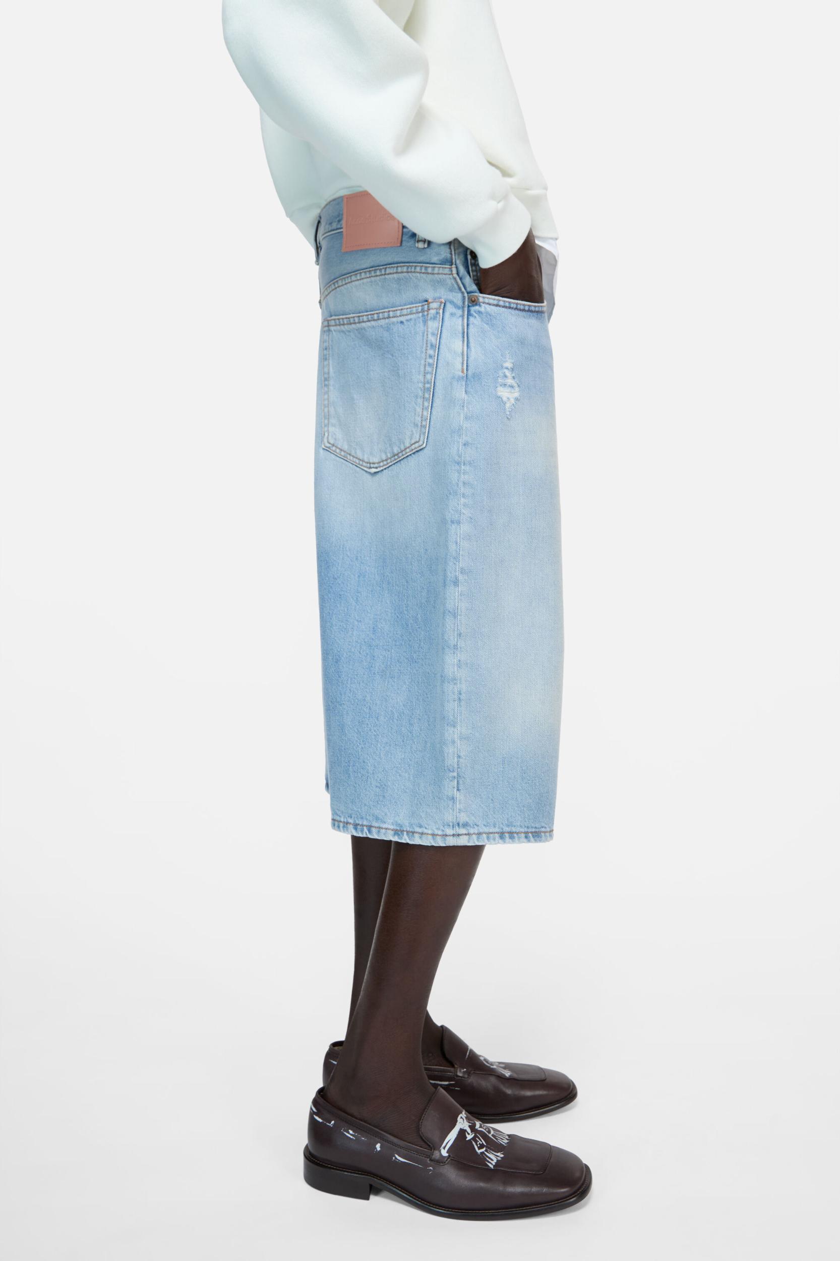 Denim shorts - Loose fit Product Image