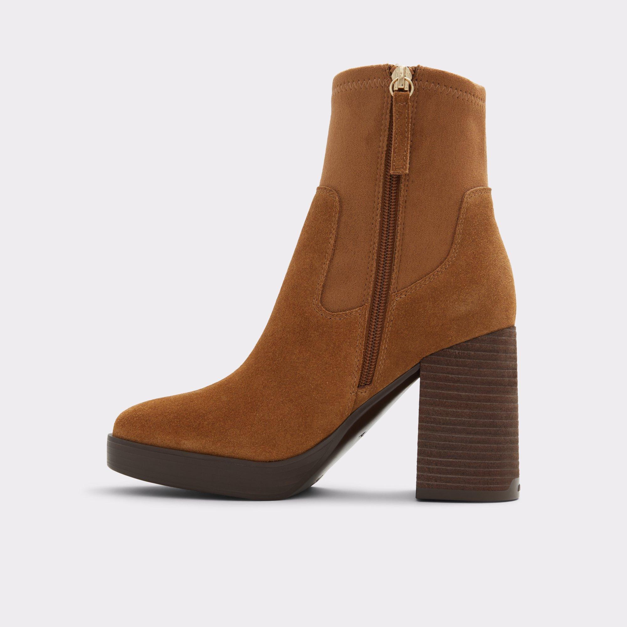 Voss Dark Brown Women's Casual boots | ALDO US Product Image