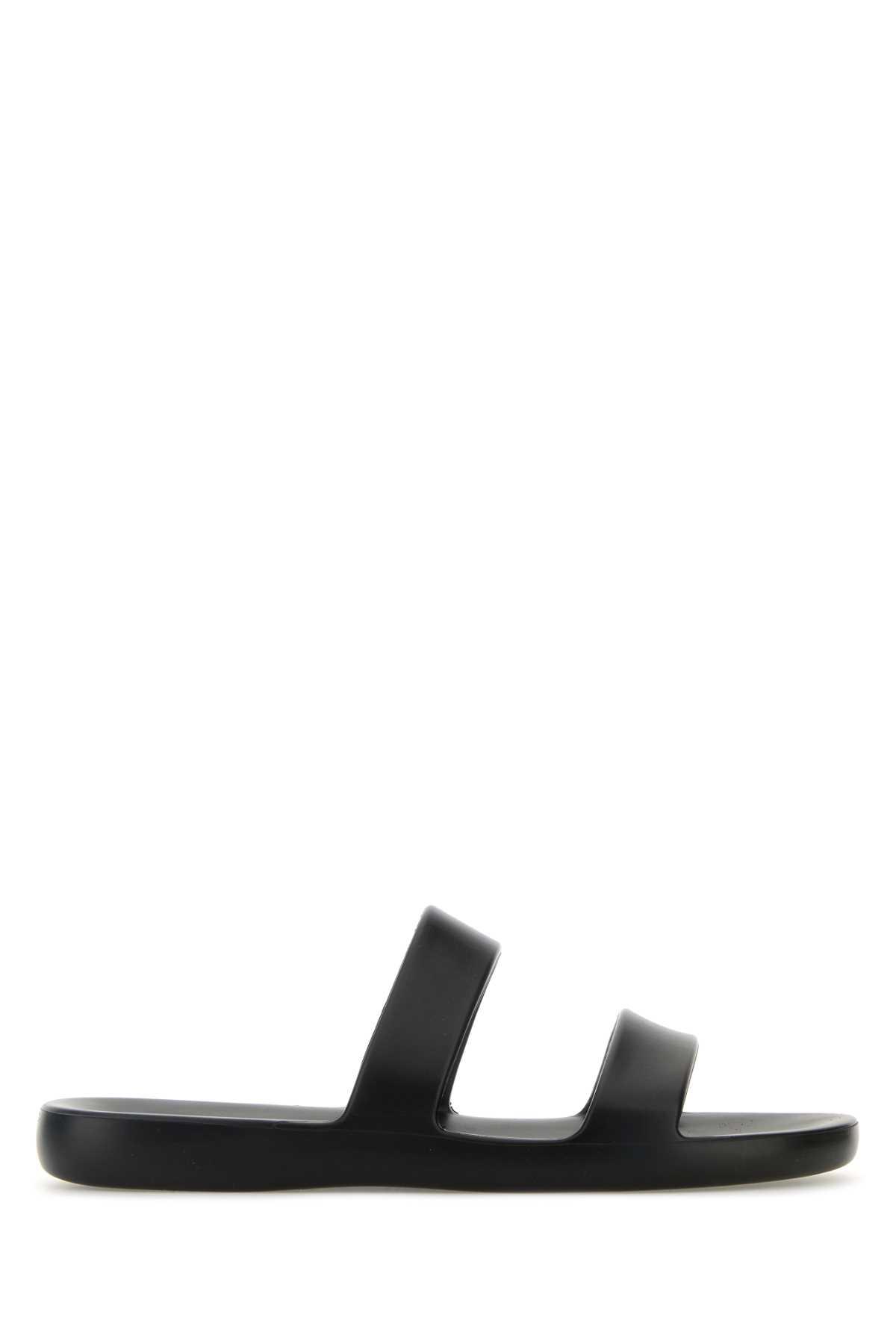 Black Foam Sandals Product Image