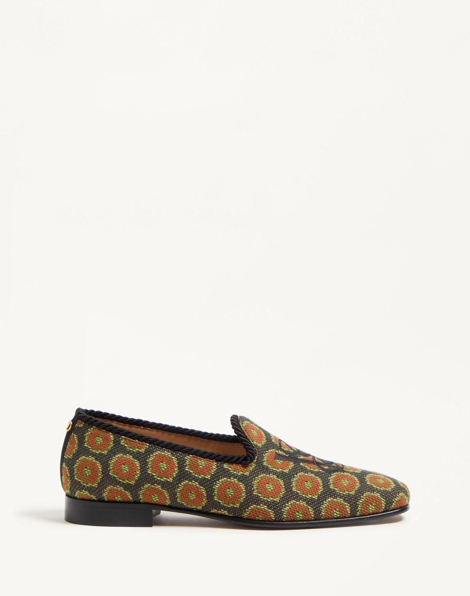 Les Alcôvettes Loafer In Jacquard Fabric Product Image
