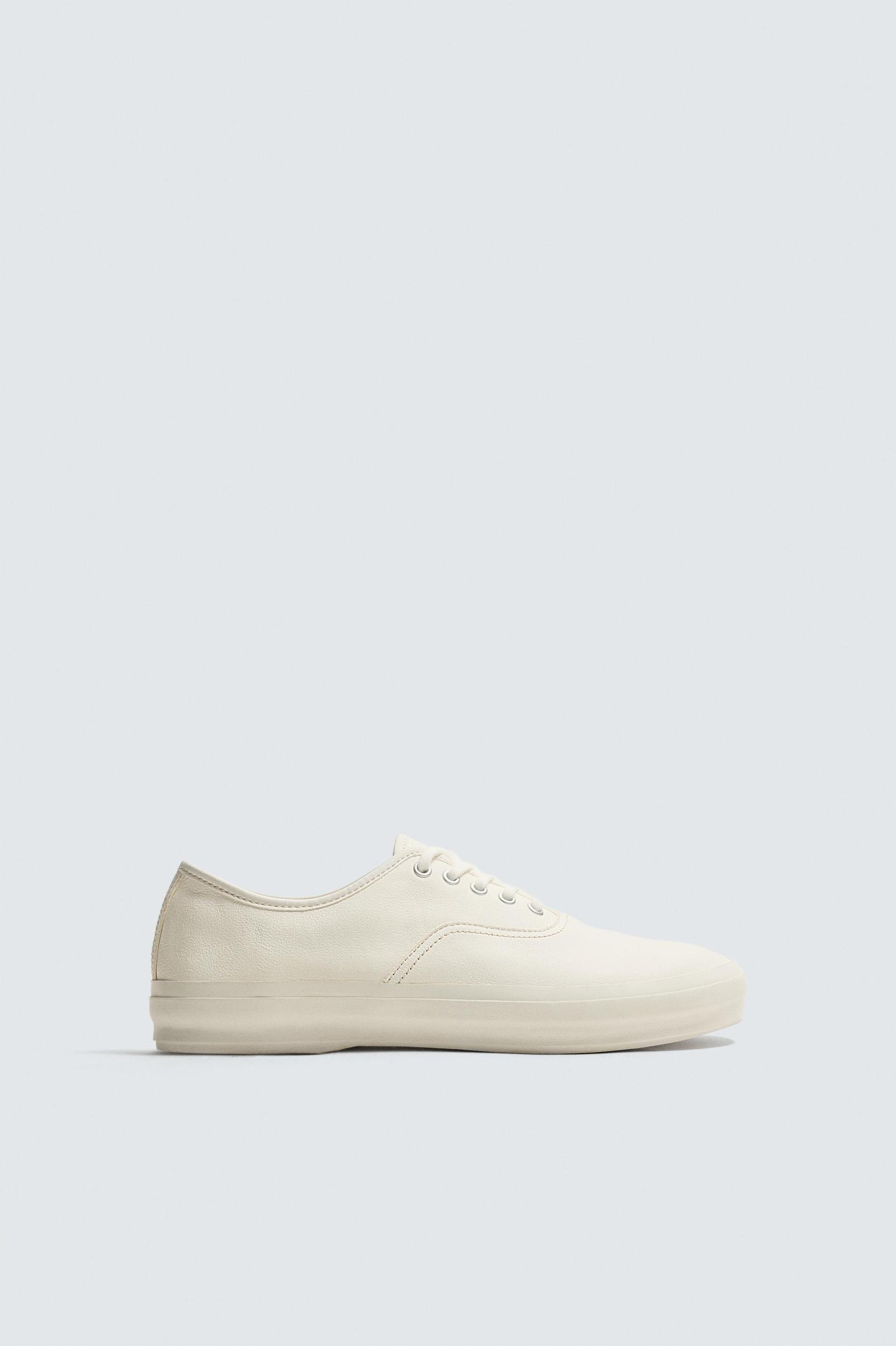 LEATHER SNEAKERS Product Image