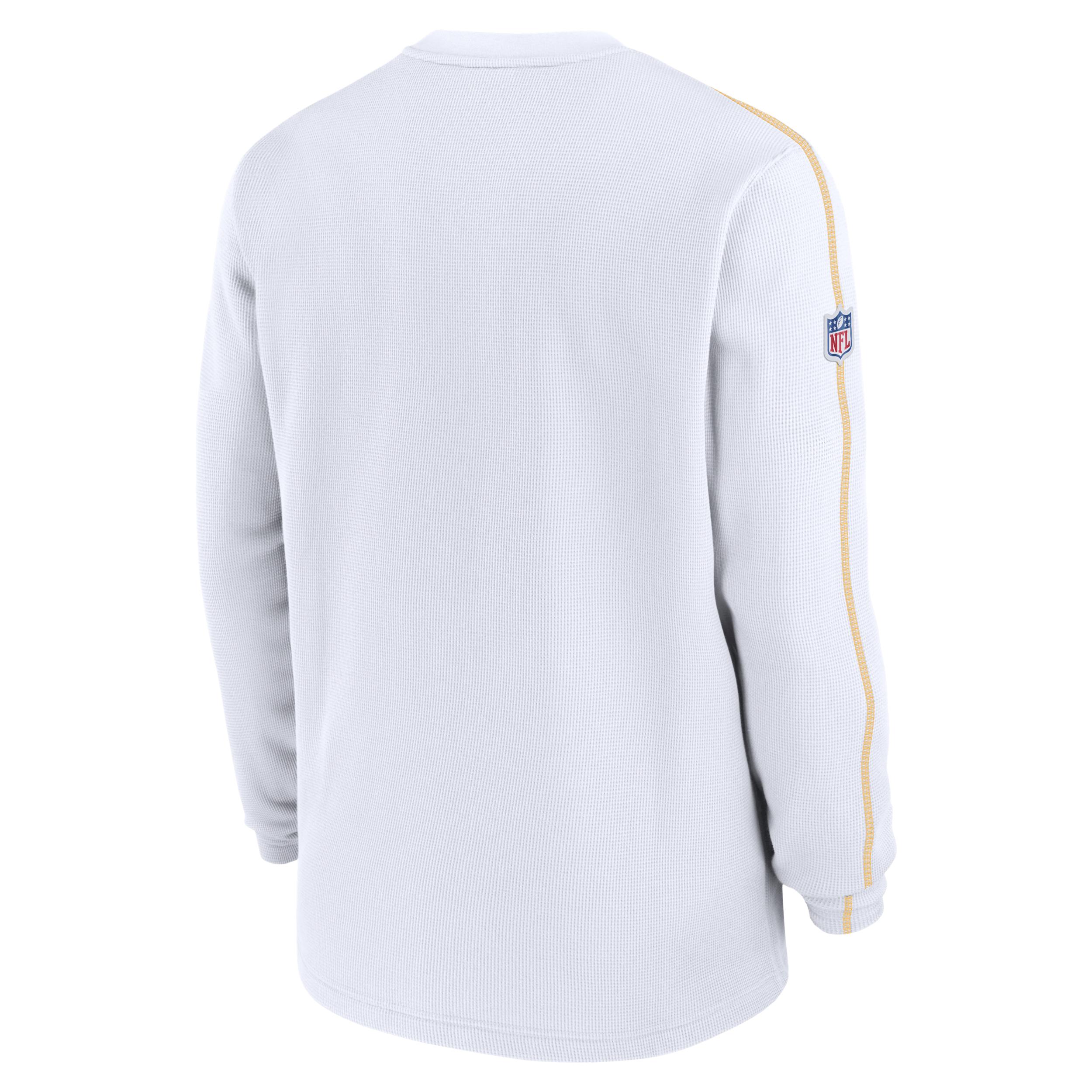 New England Patriots Sideline Coach Menâs Nike Men's NFL Long-Sleeve Top Product Image