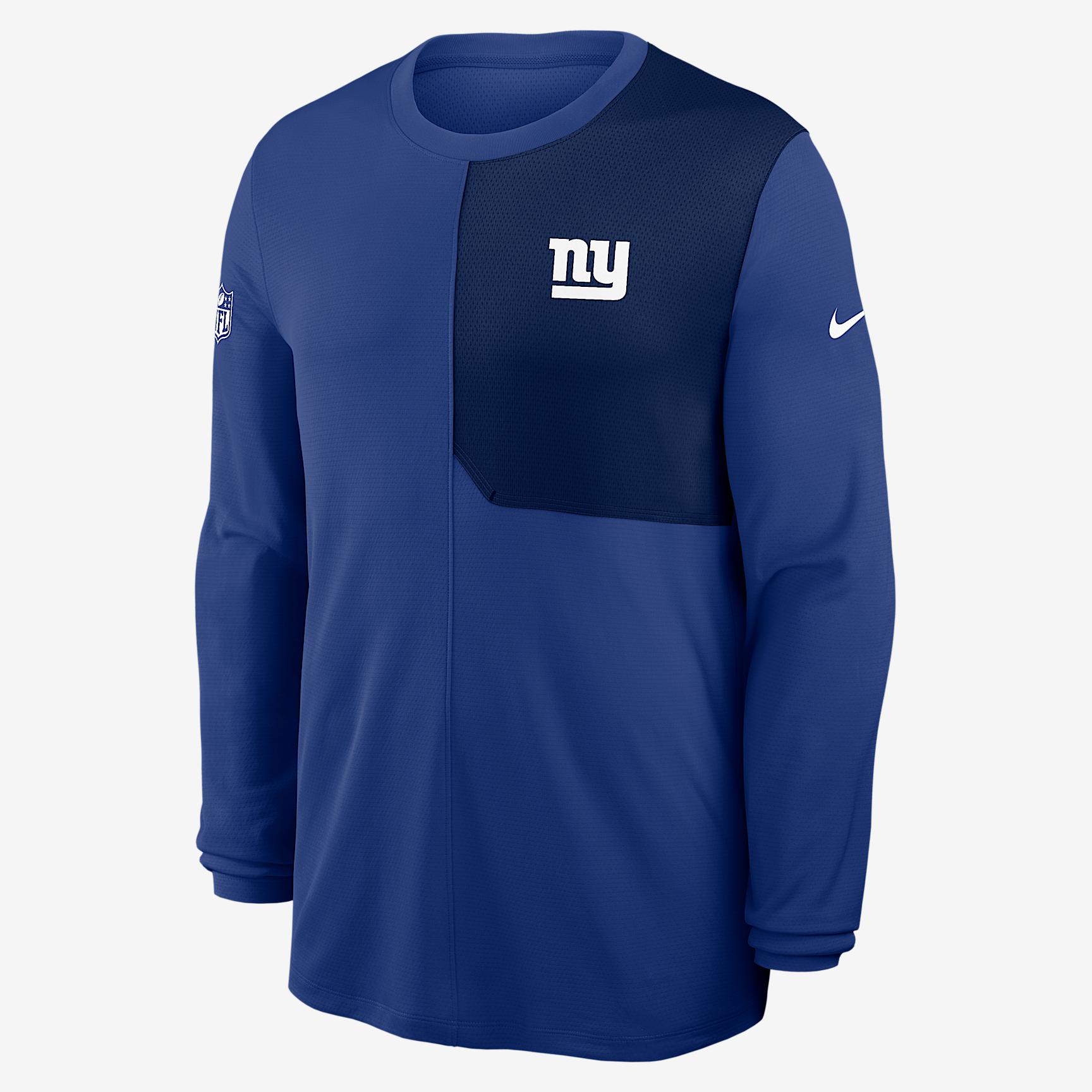 San Francisco 49ers Sideline Coach Nike Mens Dri-FIT NFL Long-Sleeve Top | 03B1166N73-81D Product Image
