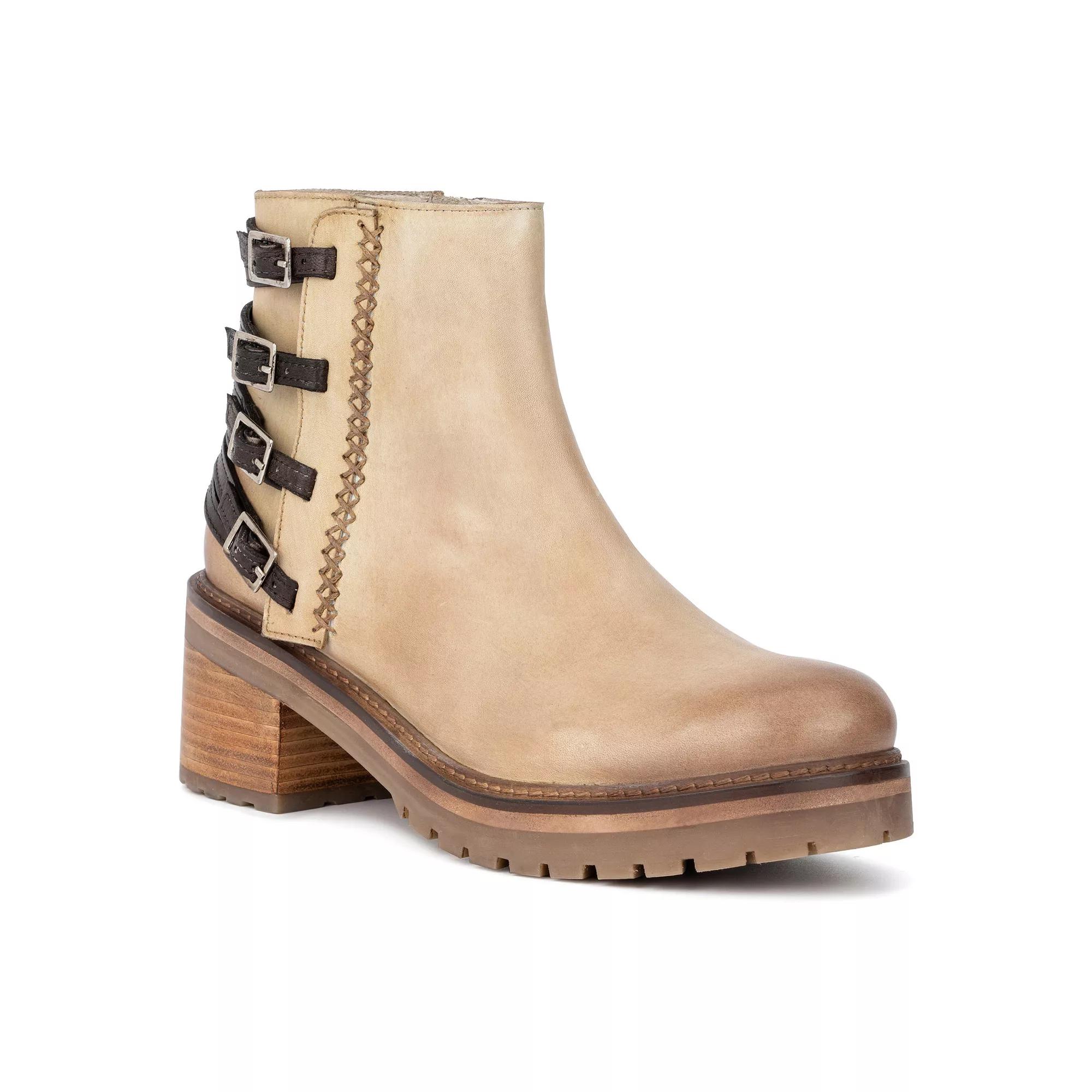 Vintage Foundry Co. Perri Womens Leather Ankle Boots Product Image