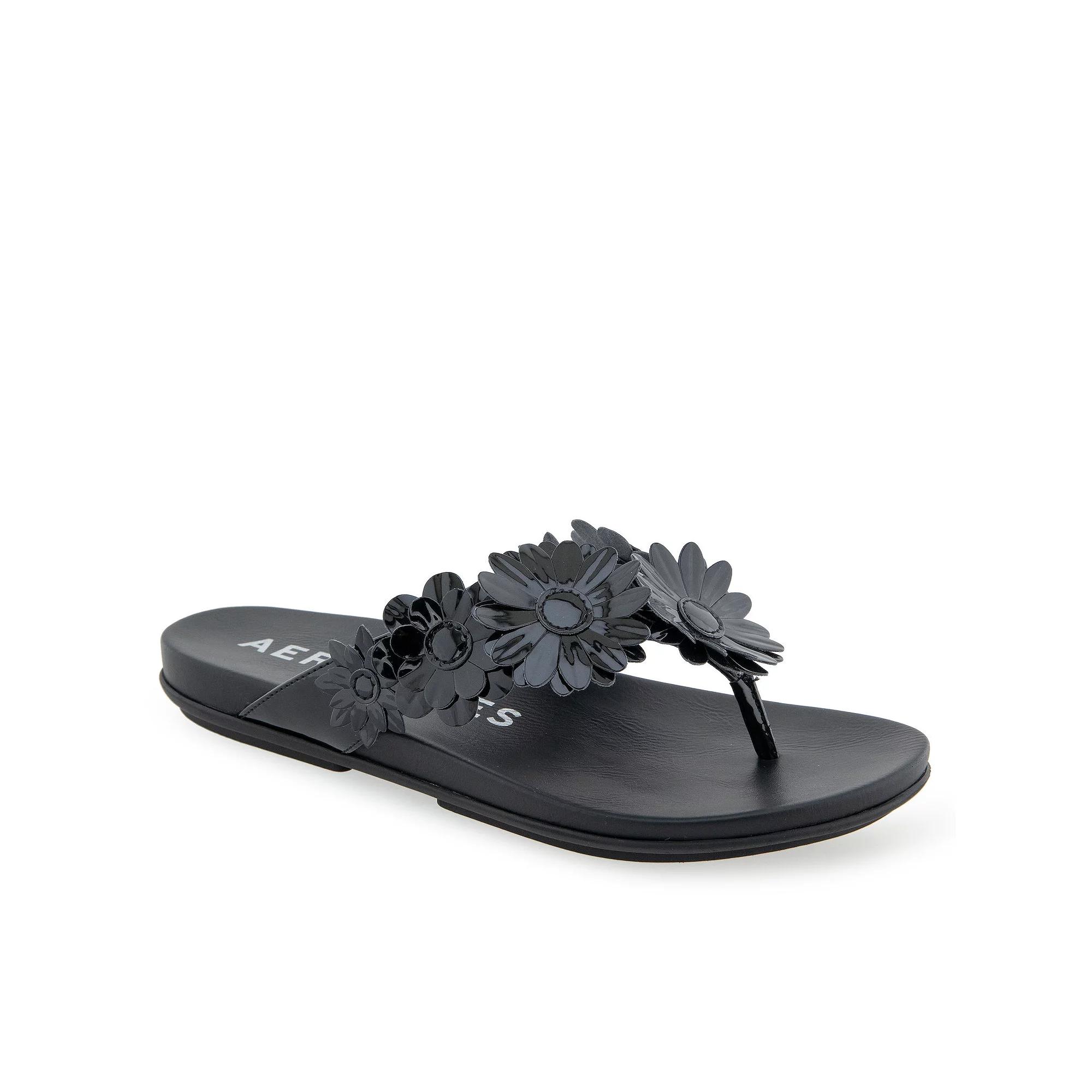 Aerosoles 3D Floral Overlay Women's Sandals,  Product Image