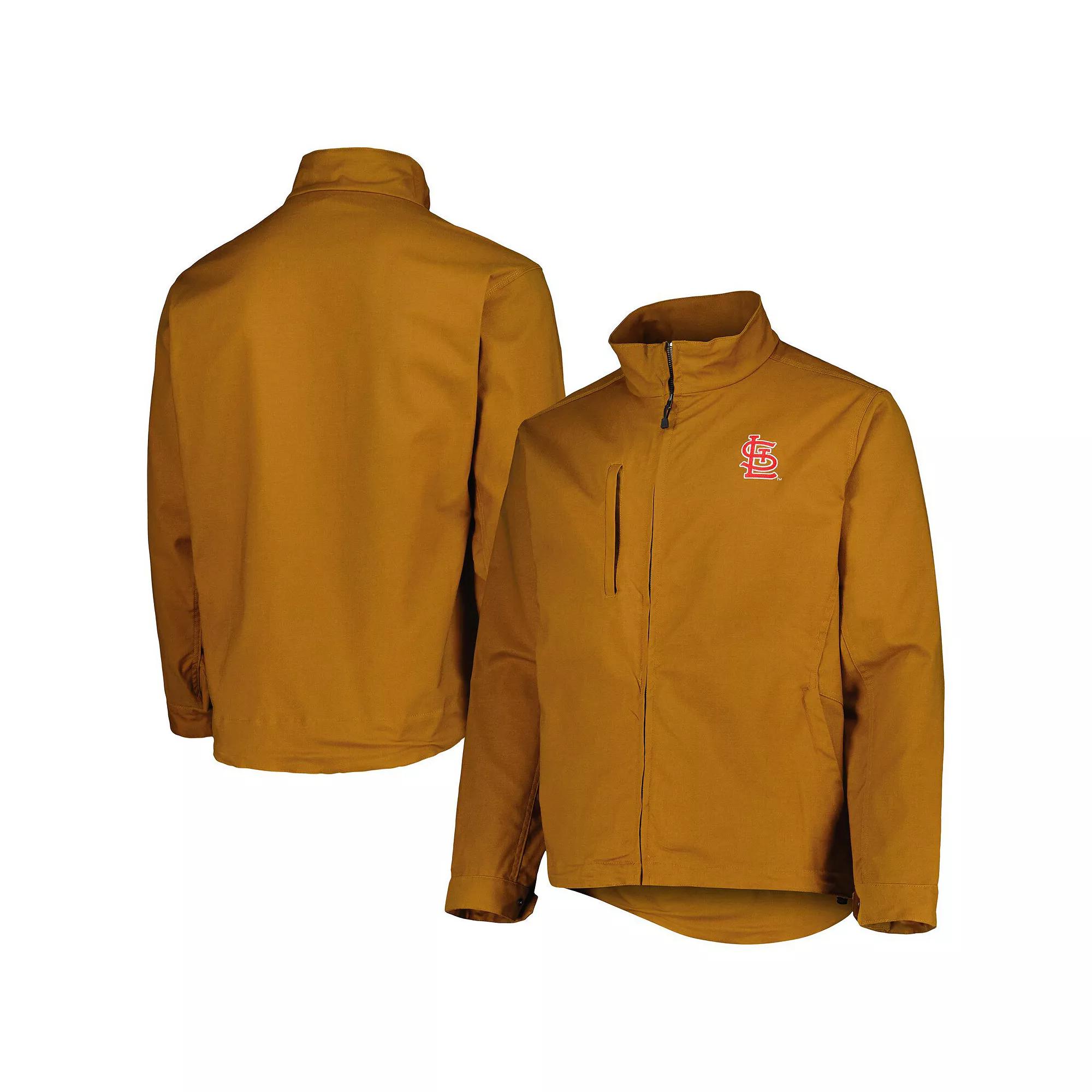 Men's Dunbrooke Tan Chicago Cubs Journey Tri-Blend Full-Zip Jacket,  Product Image