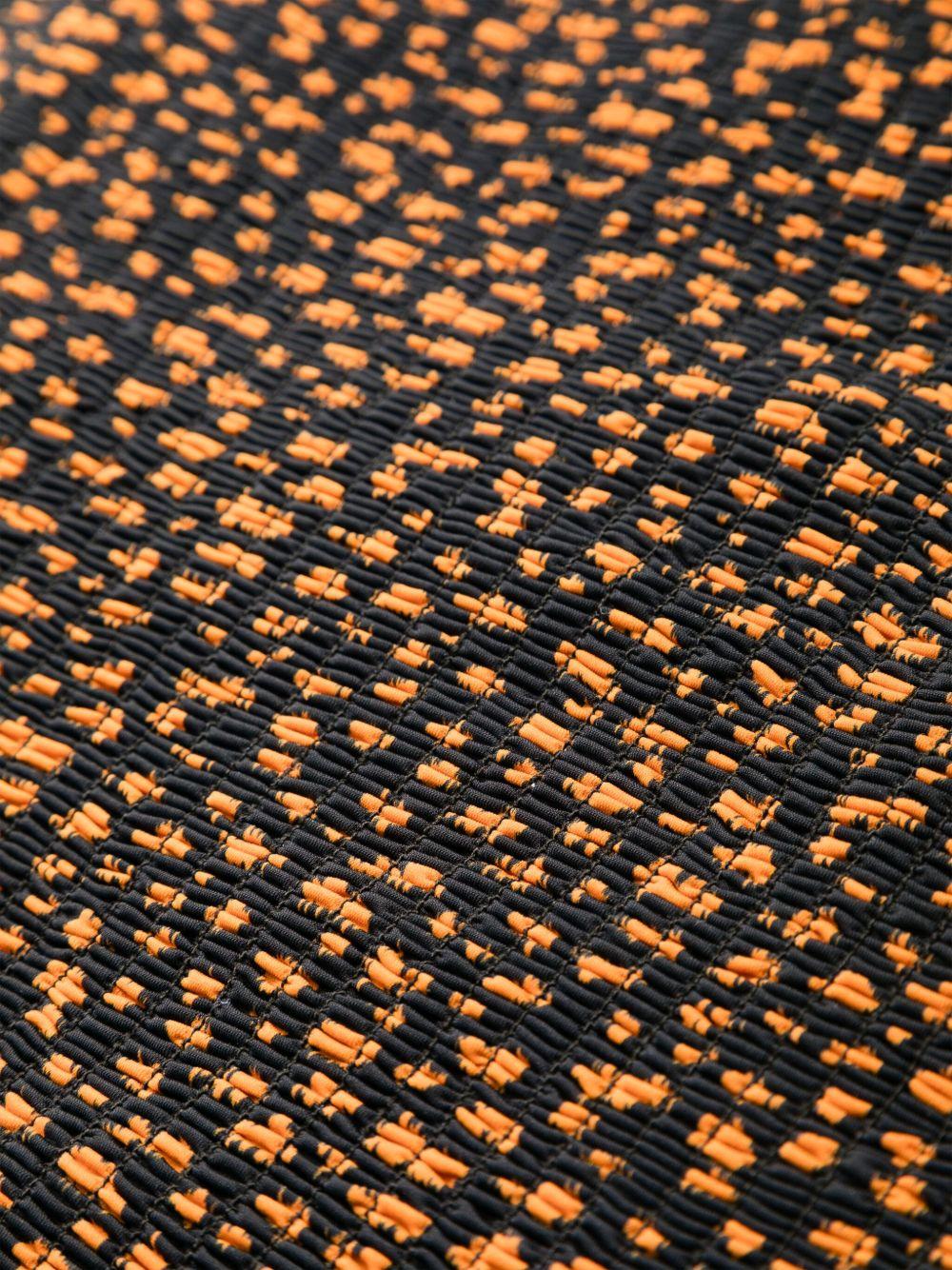 smocked one-piece swimsuit Product Image