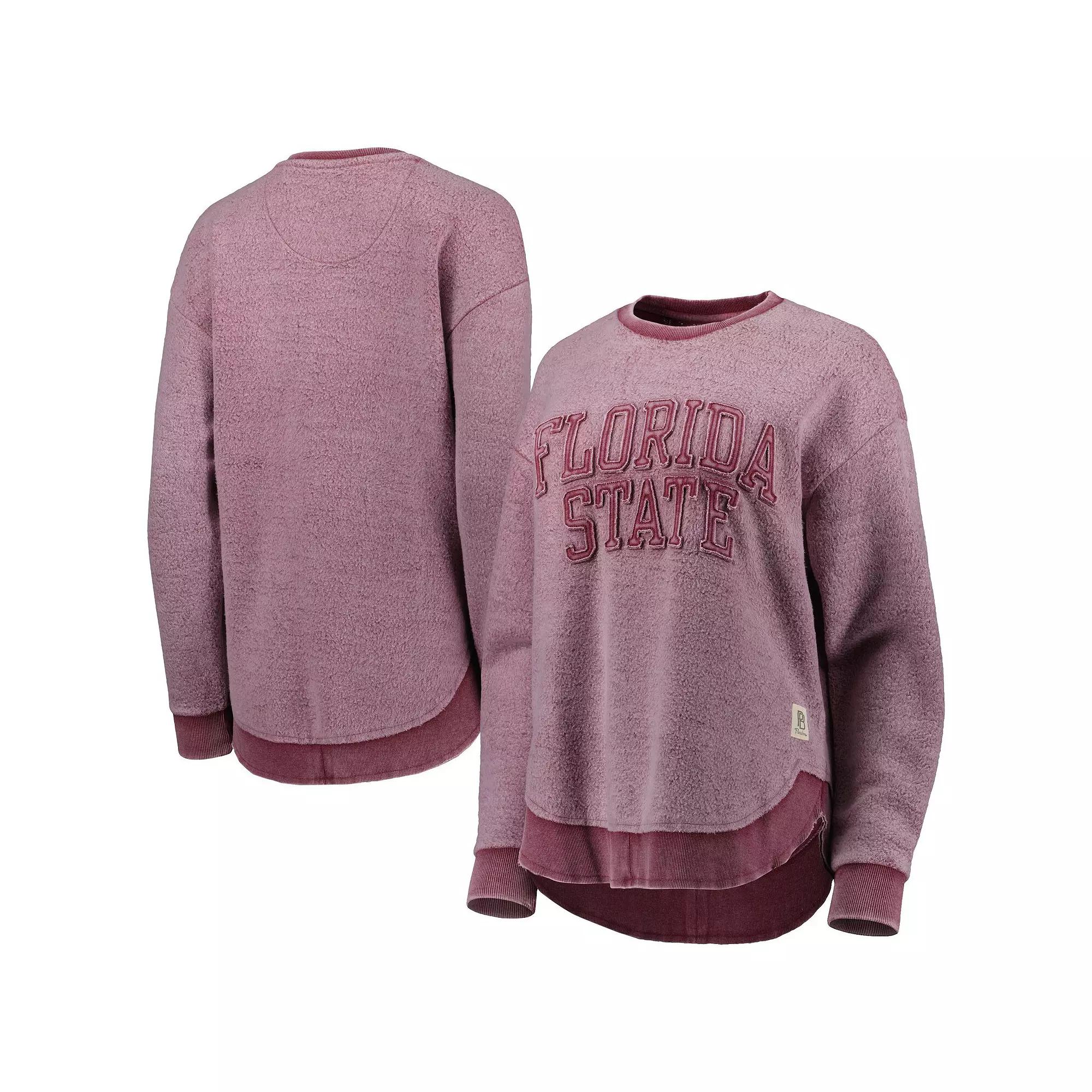 Women's Pressbox Garnet Florida State Seminoles Ponchoville Pullover Sweatshirt,  Product Image