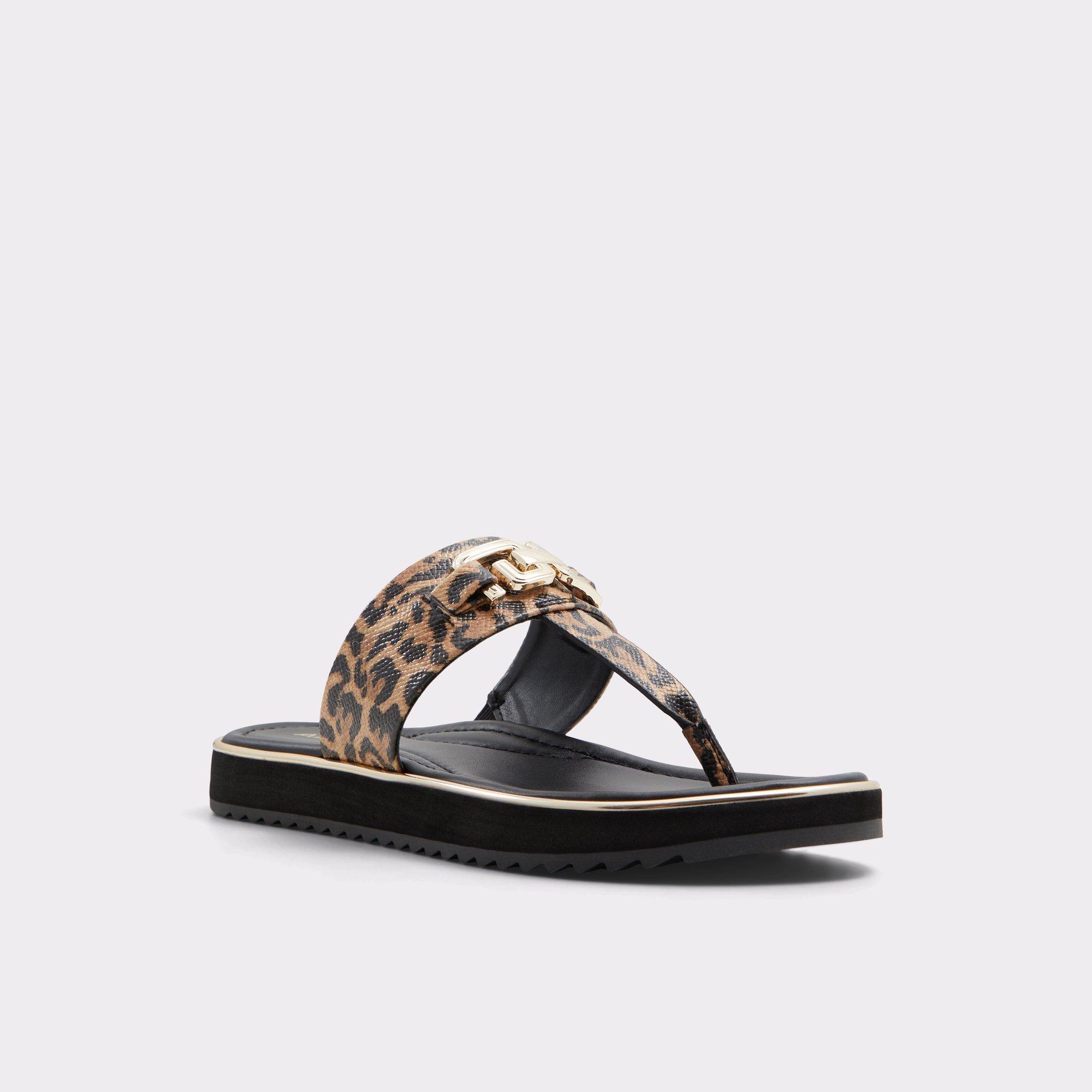 Adirahar Brown Multi Women's Flat Sandals | ALDO US Product Image