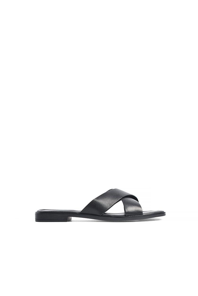 Leather Slip Ons Product Image