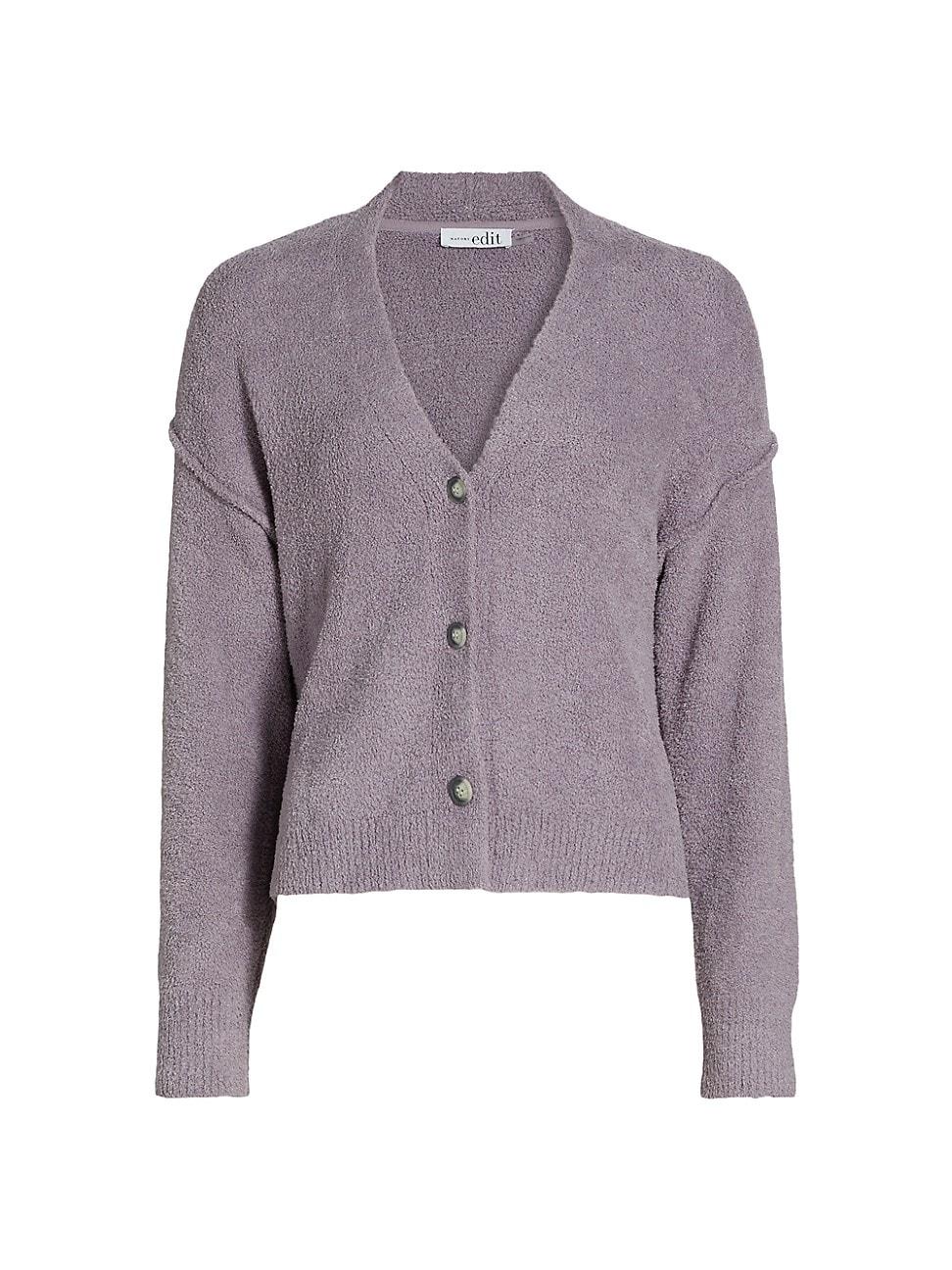 Womens Luna V-Neck Cardigan Product Image