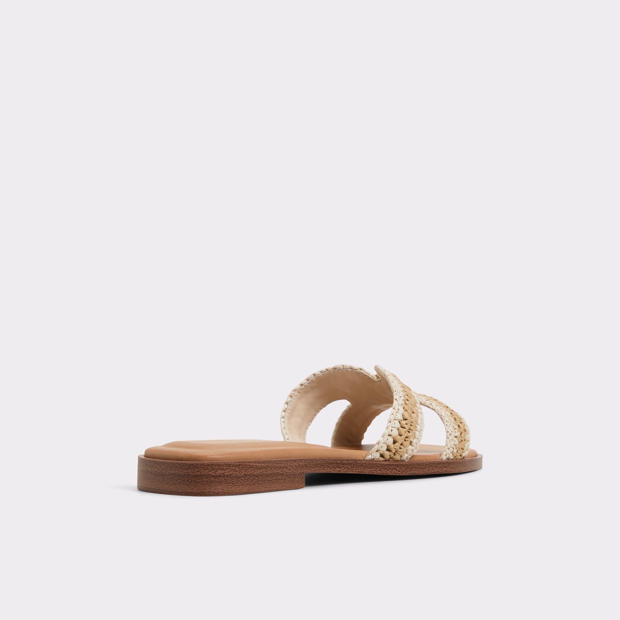 ALDO Itsandal - Women's Flat Sandals - Beige, Size 13 Product Image