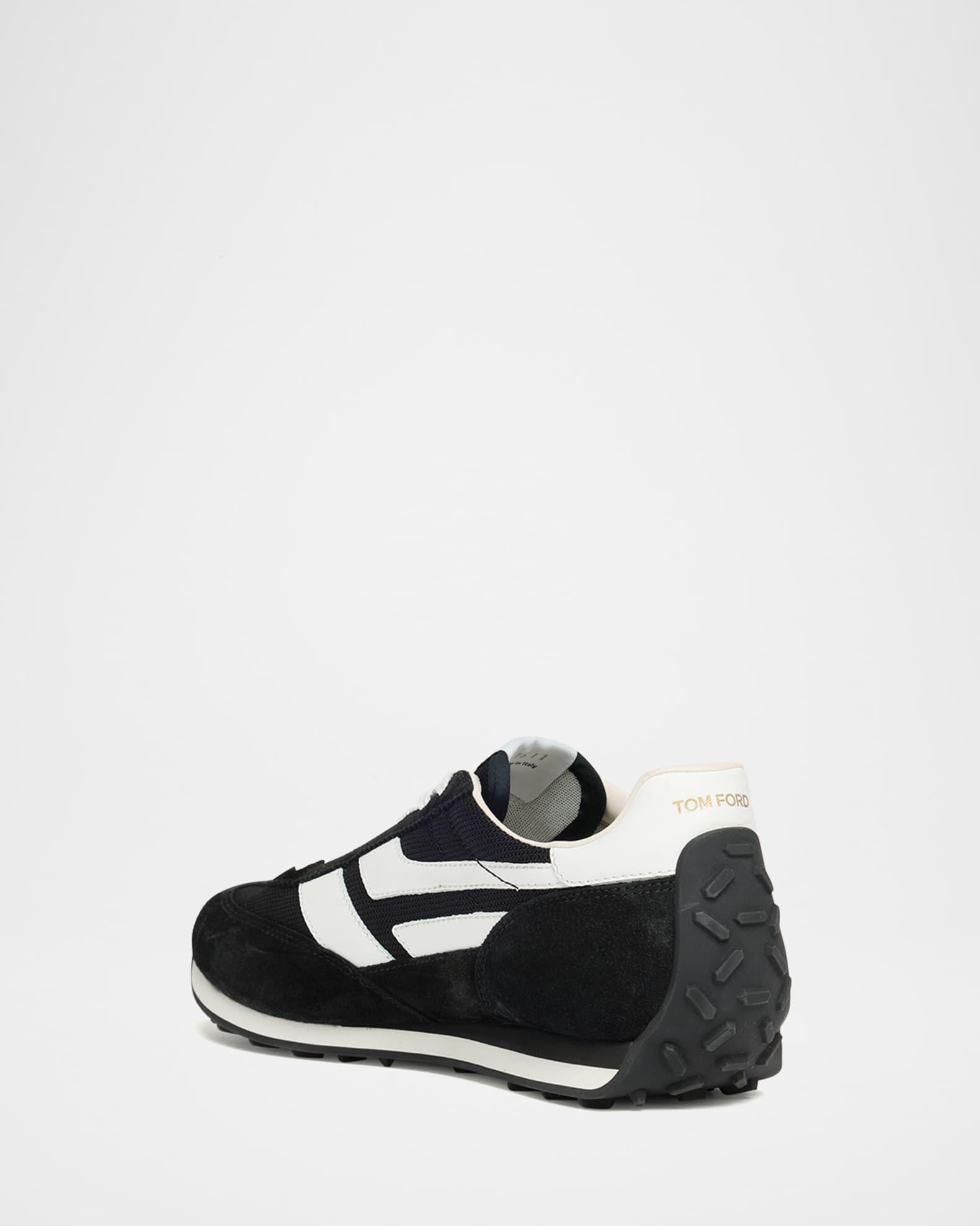 Men's Mick Tech Fabric and Suede Sneakers Product Image
