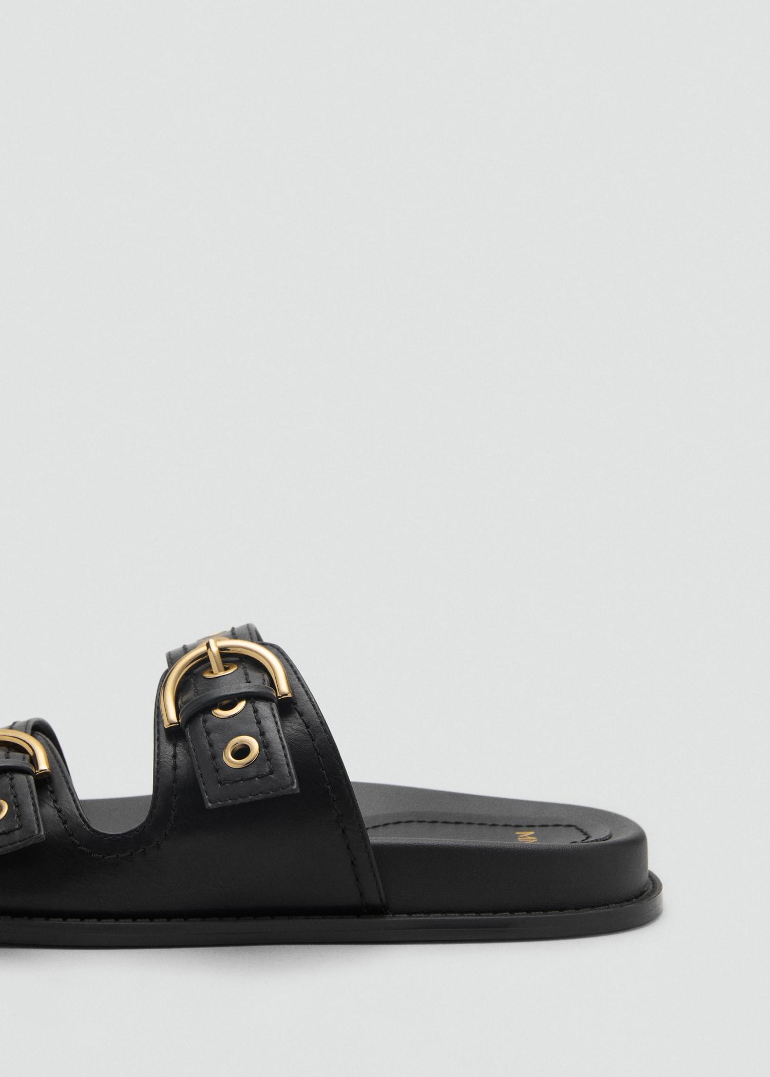 Strap sandals with buckle - Women | MANGO USA Product Image