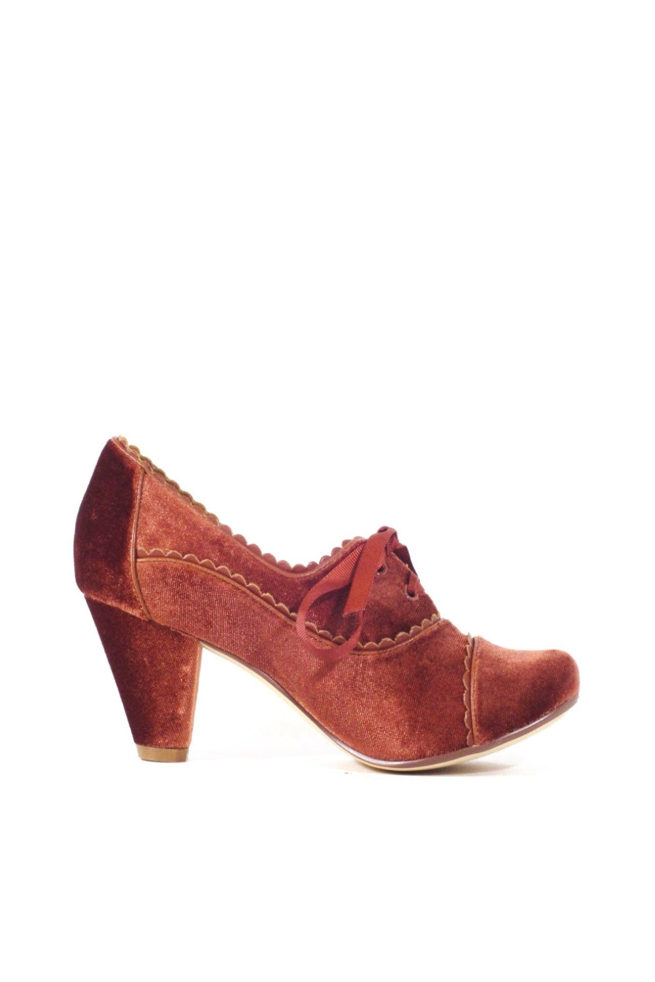 Madison Velvet Retro Heels Product Image