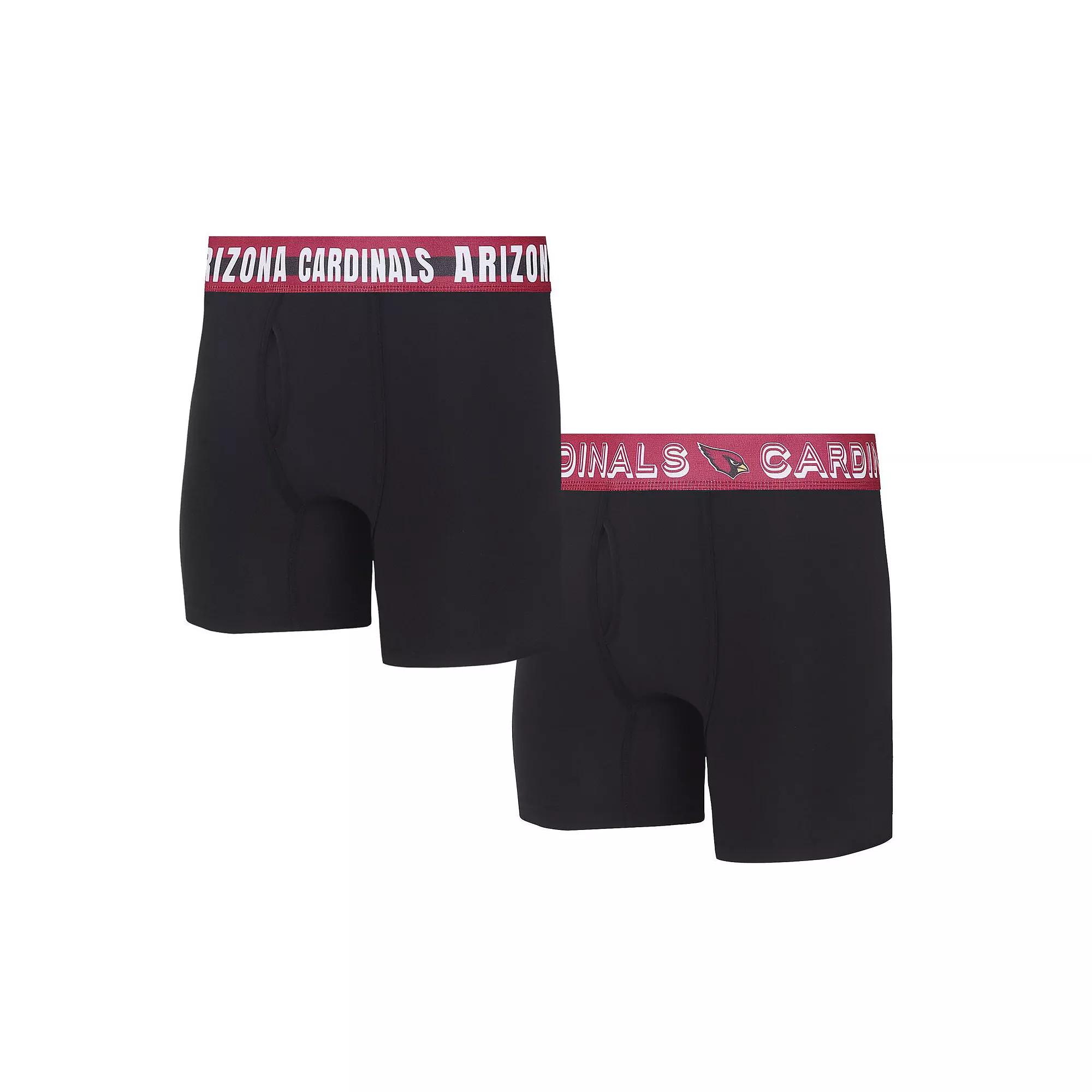 Men's Concepts Sport Arizona Cardinals Gauge Knit Boxer Brief Two-Pack,  Product Image