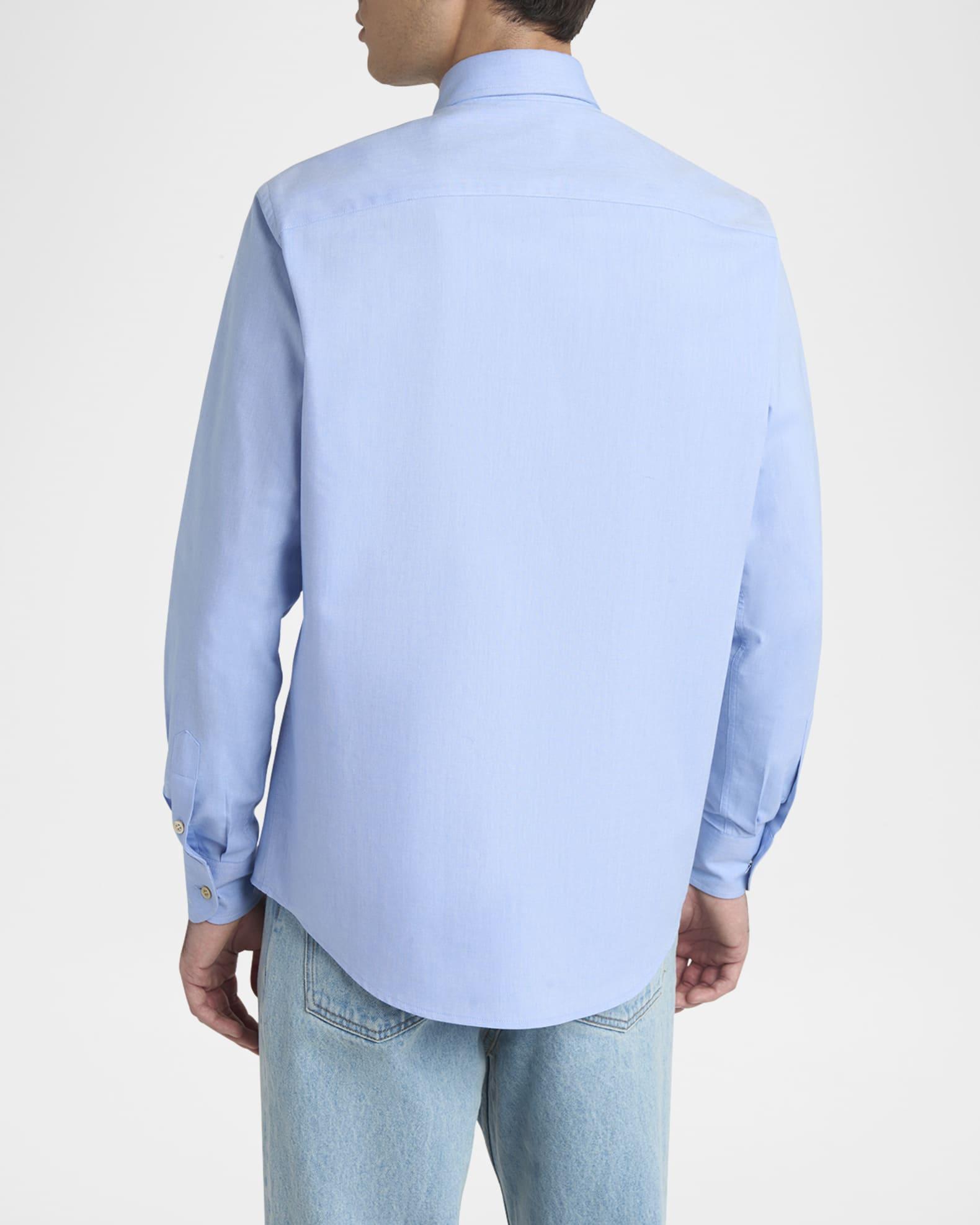 Men's Oxford Button-Collar Dress Shirt Product Image