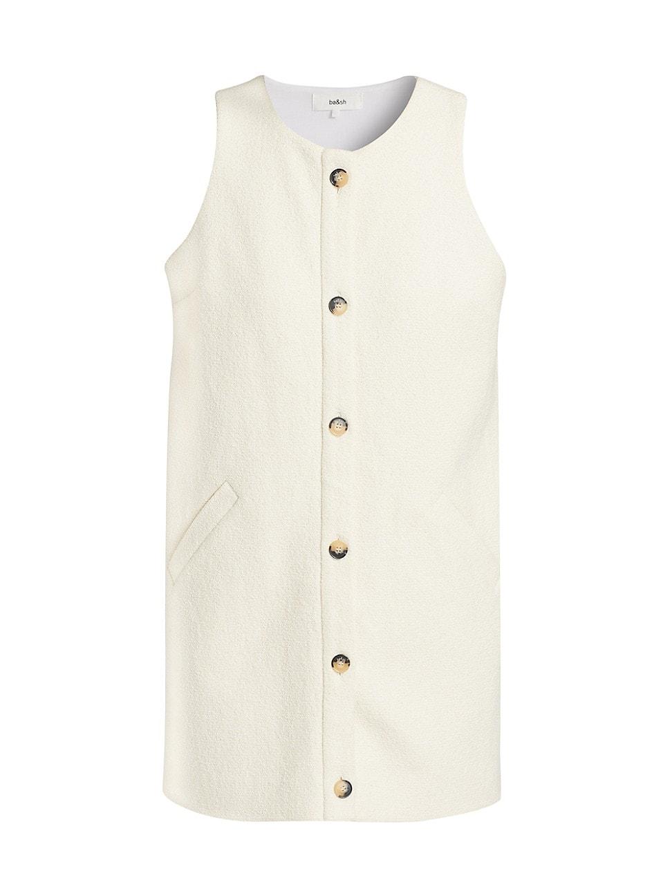 Womens Parveen Cotton-Blend Sleeveless Dress Product Image