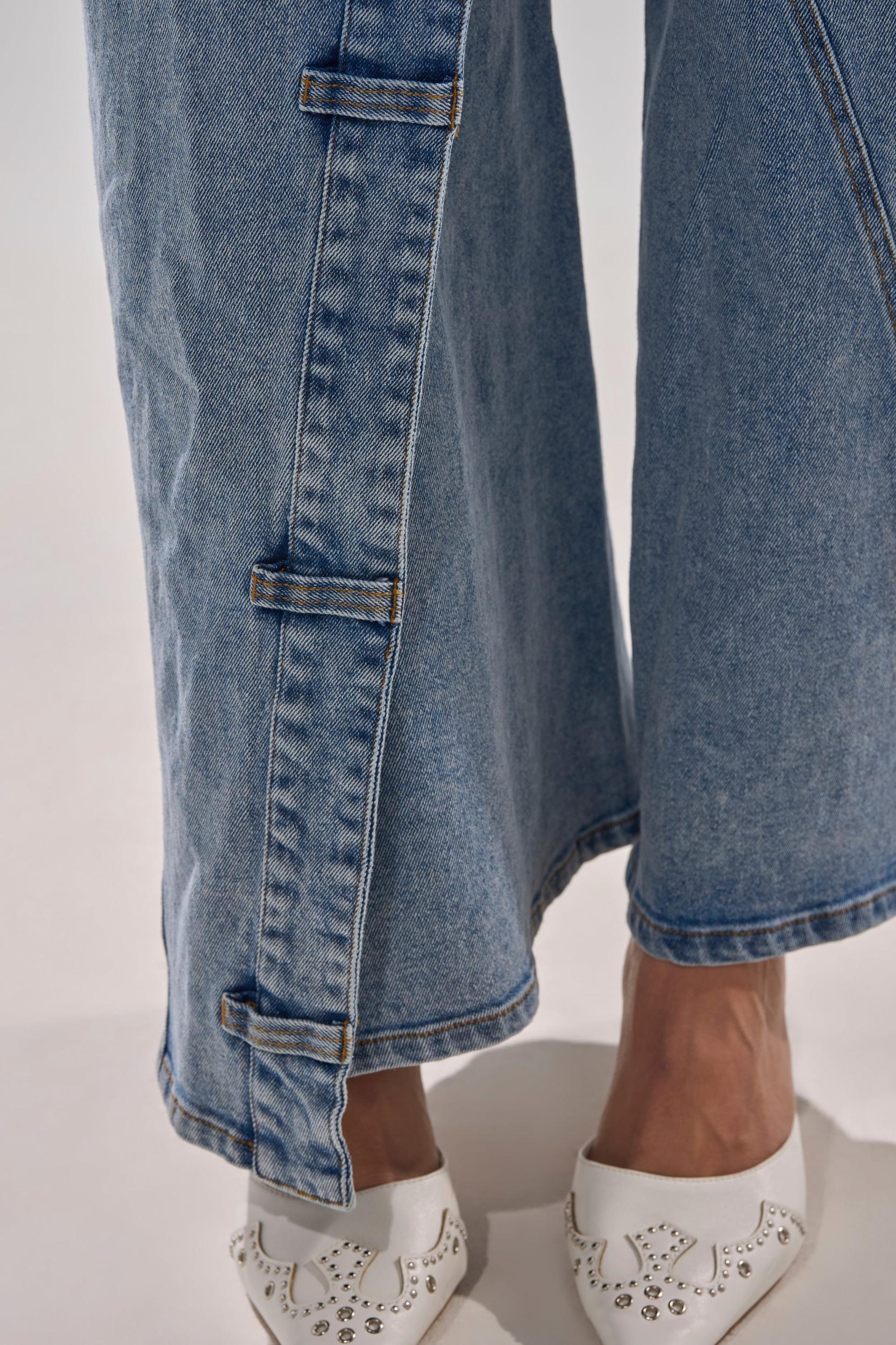COVERED UP RELAXED DENIM PANT Product Image