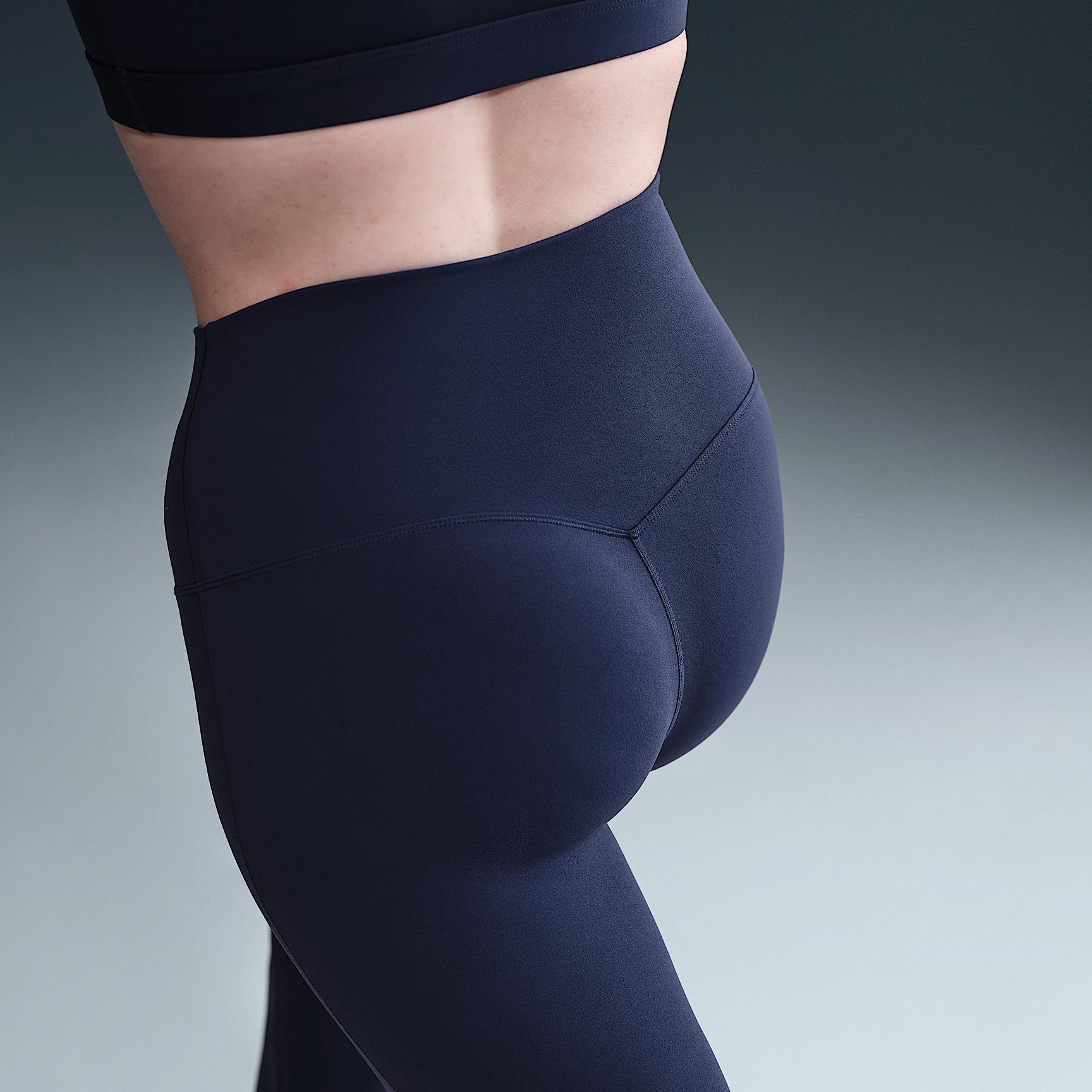 Nike Womens Zenvy High-Waisted Flared Leggings | FV7921-410 Product Image