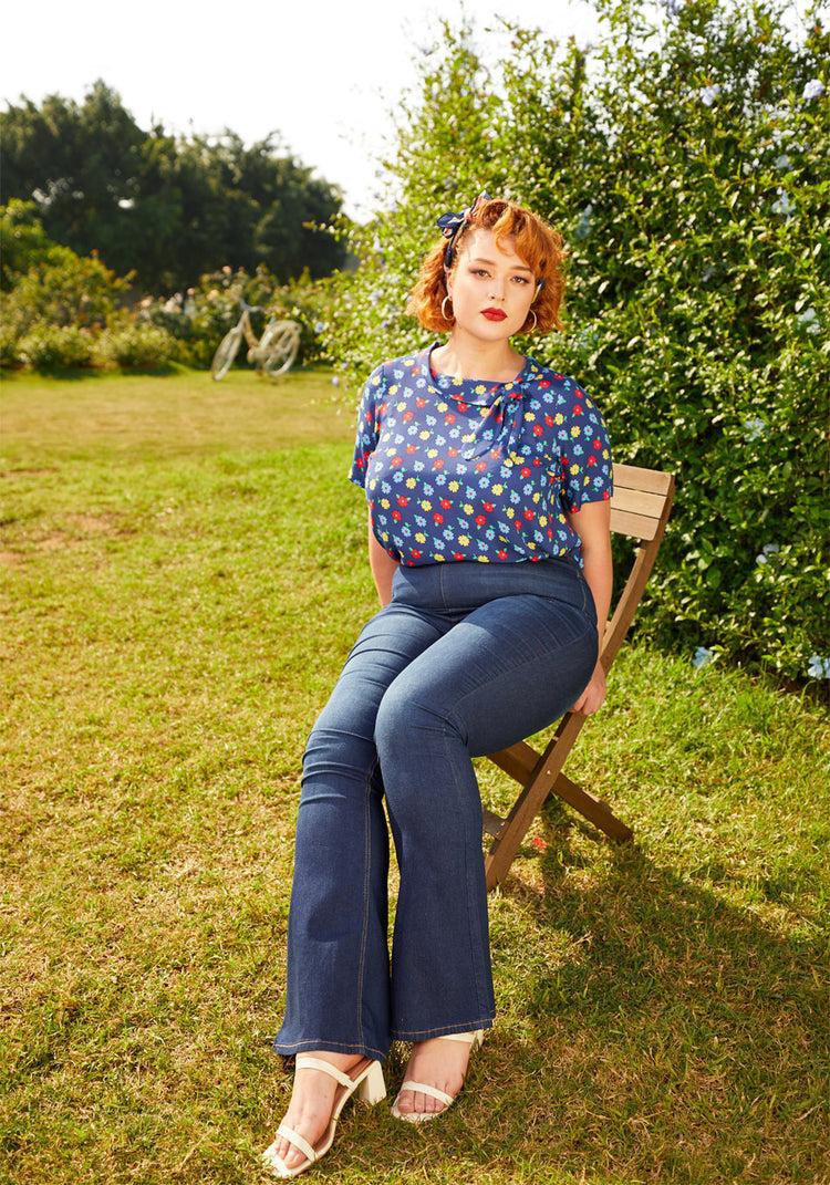 Taken To Traveling Blouse Product Image