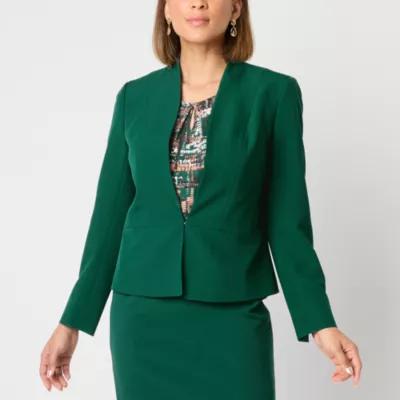Black Label by Evan-Picone Womens Classic Fit Suit Jacket Product Image