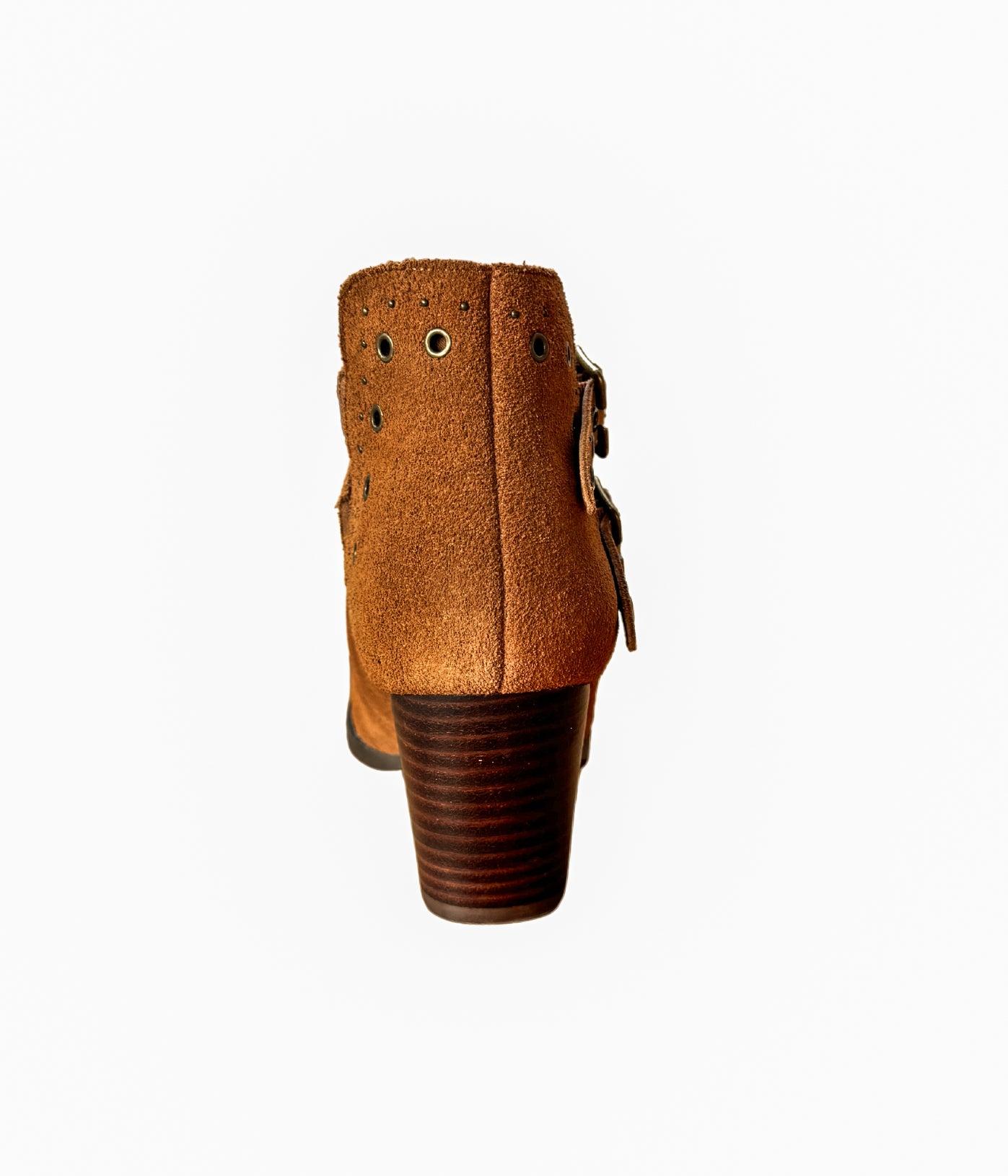 Elsa Leather Ankle Boot in Tan (Online Exclusive) Product Image