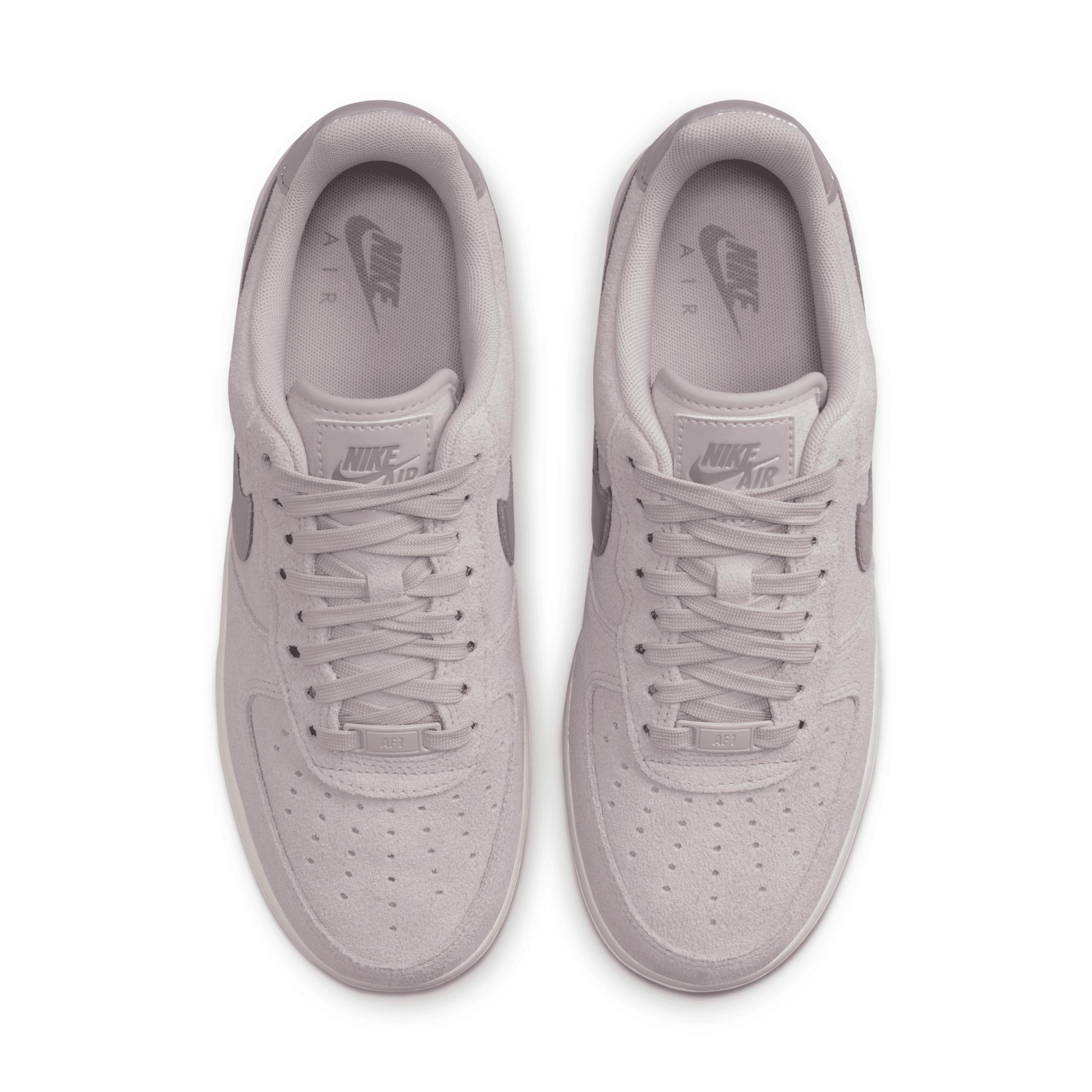 Nike Womens Nike Air Force 1 07 LE Low - Womens Shoes Platinum Violet/Summit White/Light Violet Ore Product Image