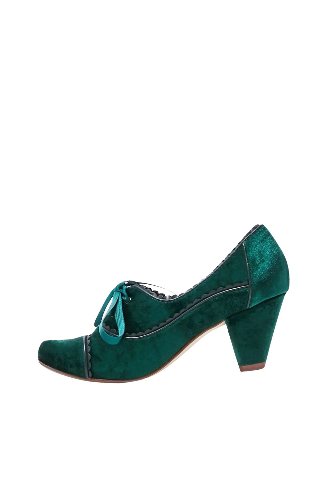 Madison Velvet Retro Heels Product Image