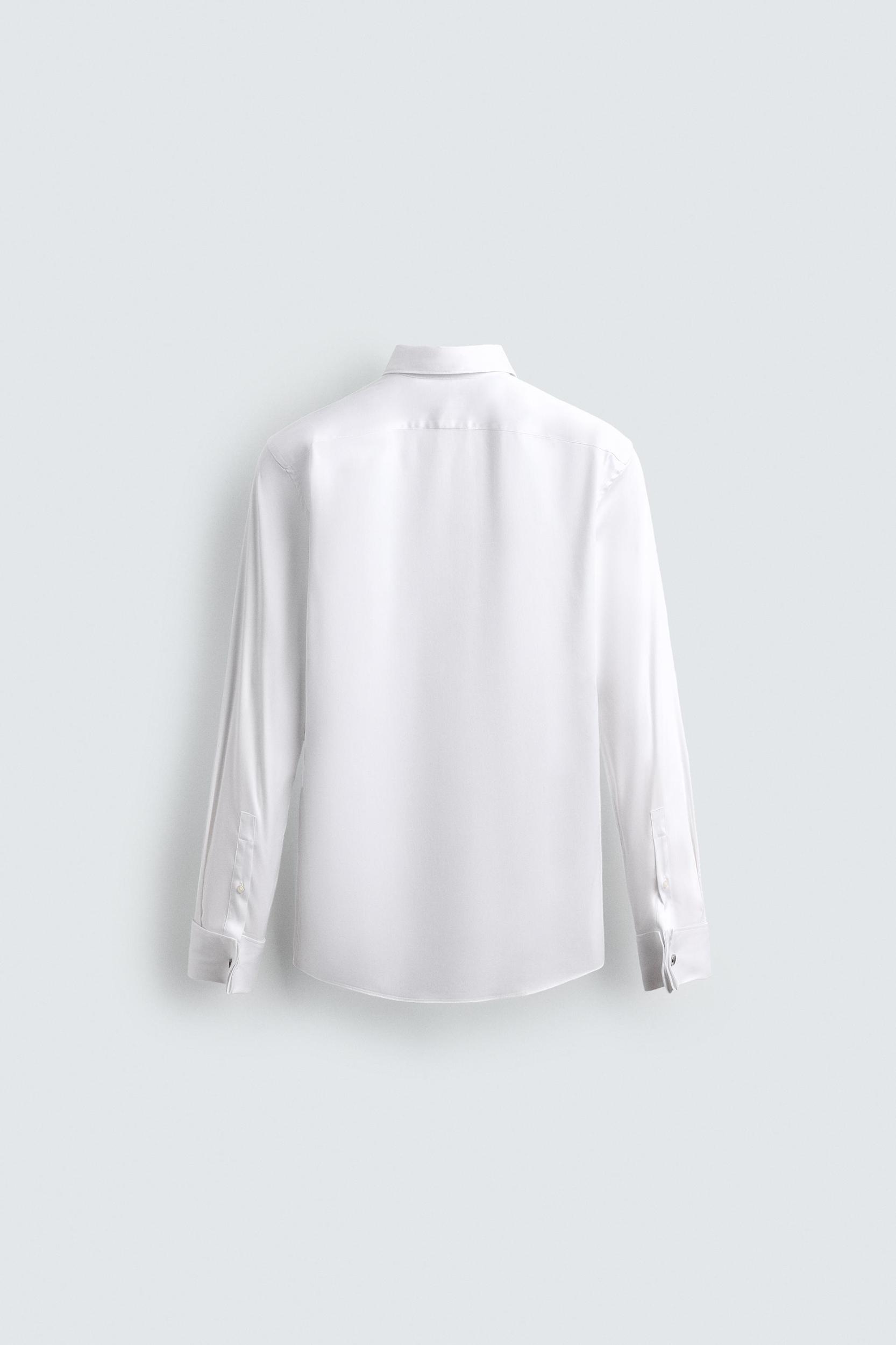 SLIM FIT FRENCH CUFF SHIRT Product Image