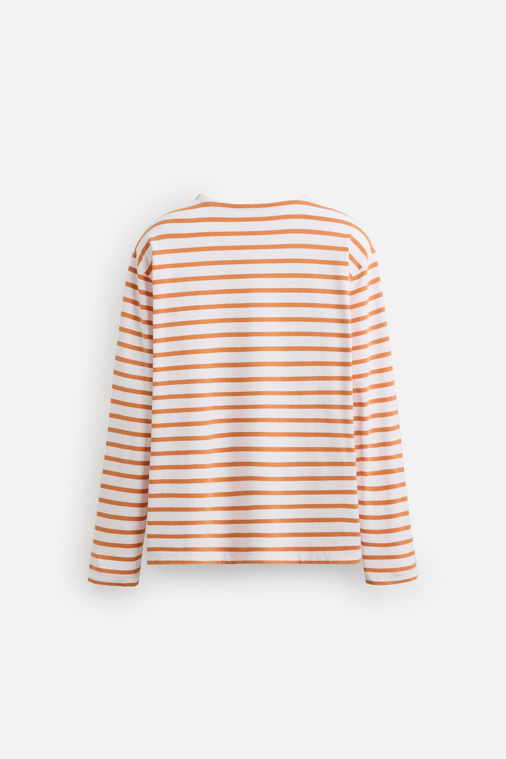 JACQUARD STRIPE T-SHIRT Product Image