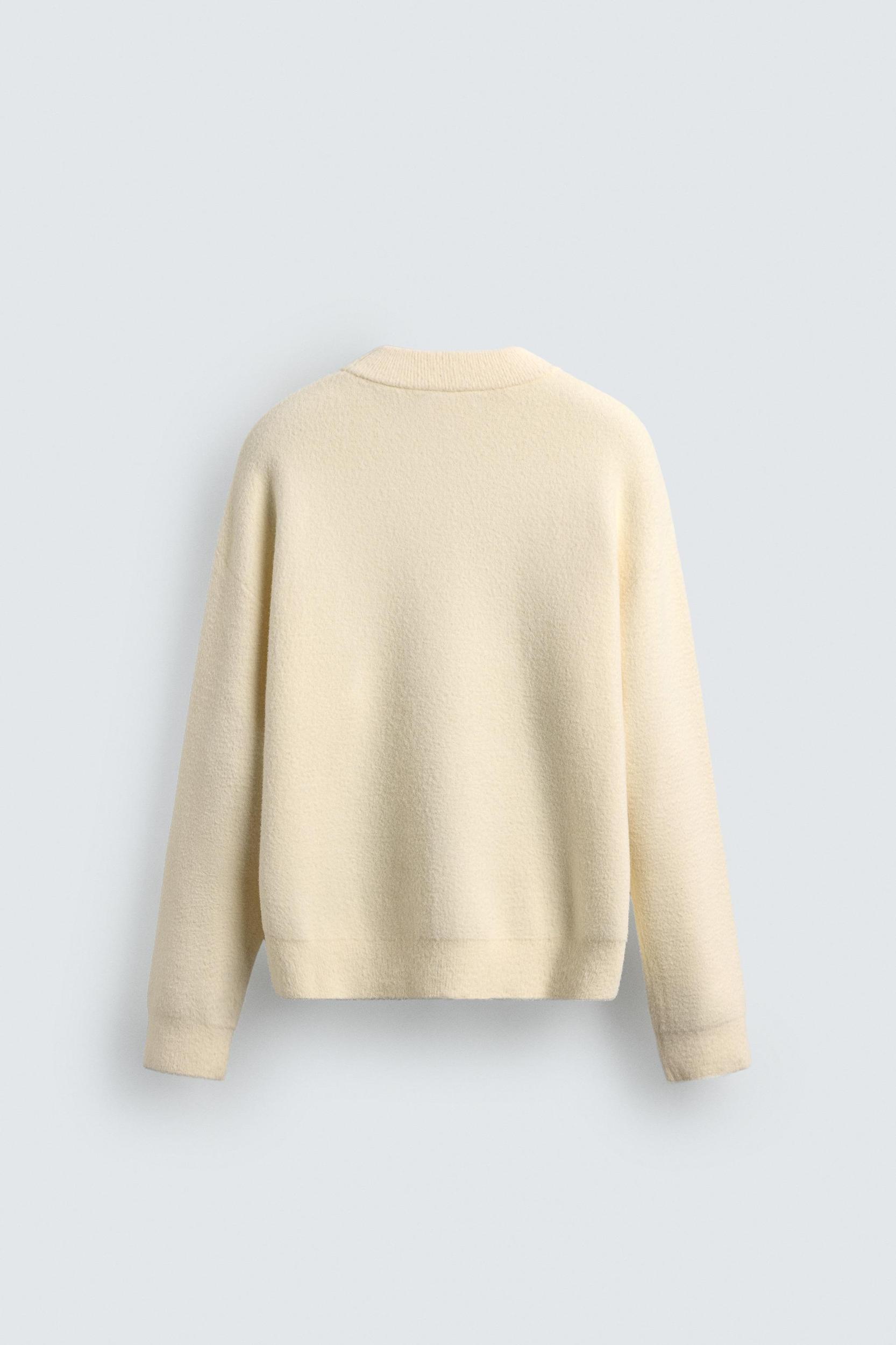 RELAXED FIT TEXTURED JUMPER Product Image