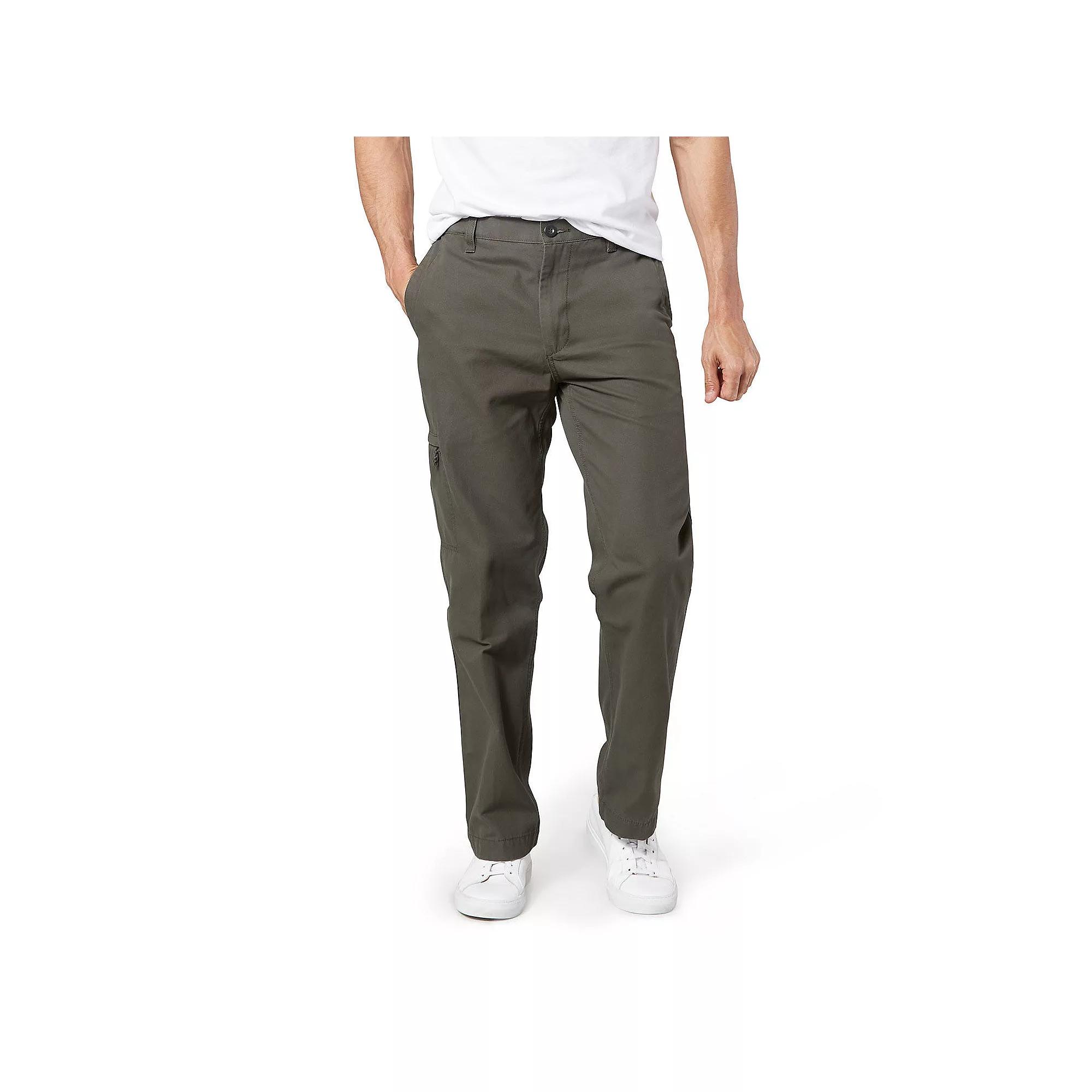 Men's Dockers® Comfort Cargo Classic-Fit Flat-Front Cargo Pants,  Product Image